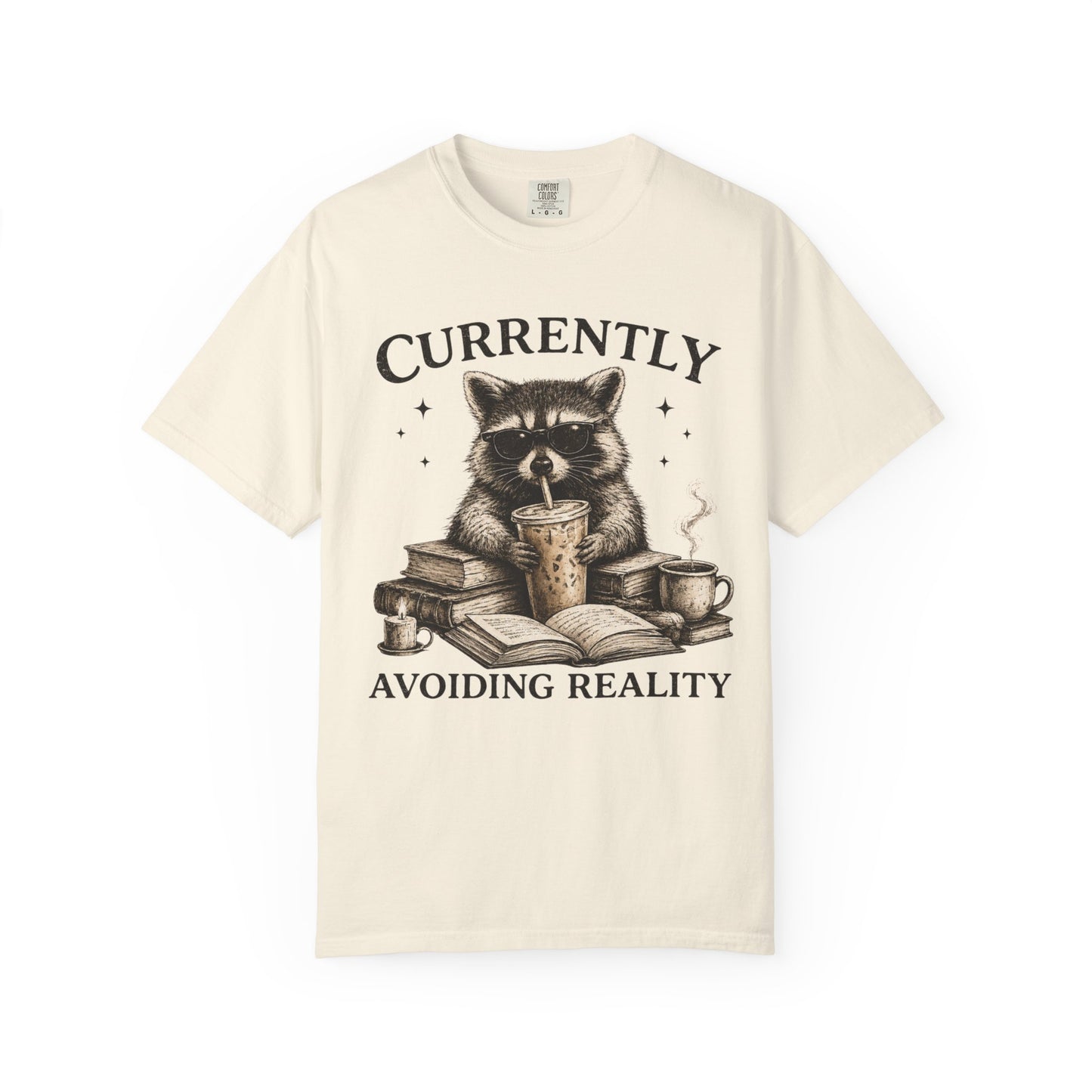 Bookish Raccoon Tee
