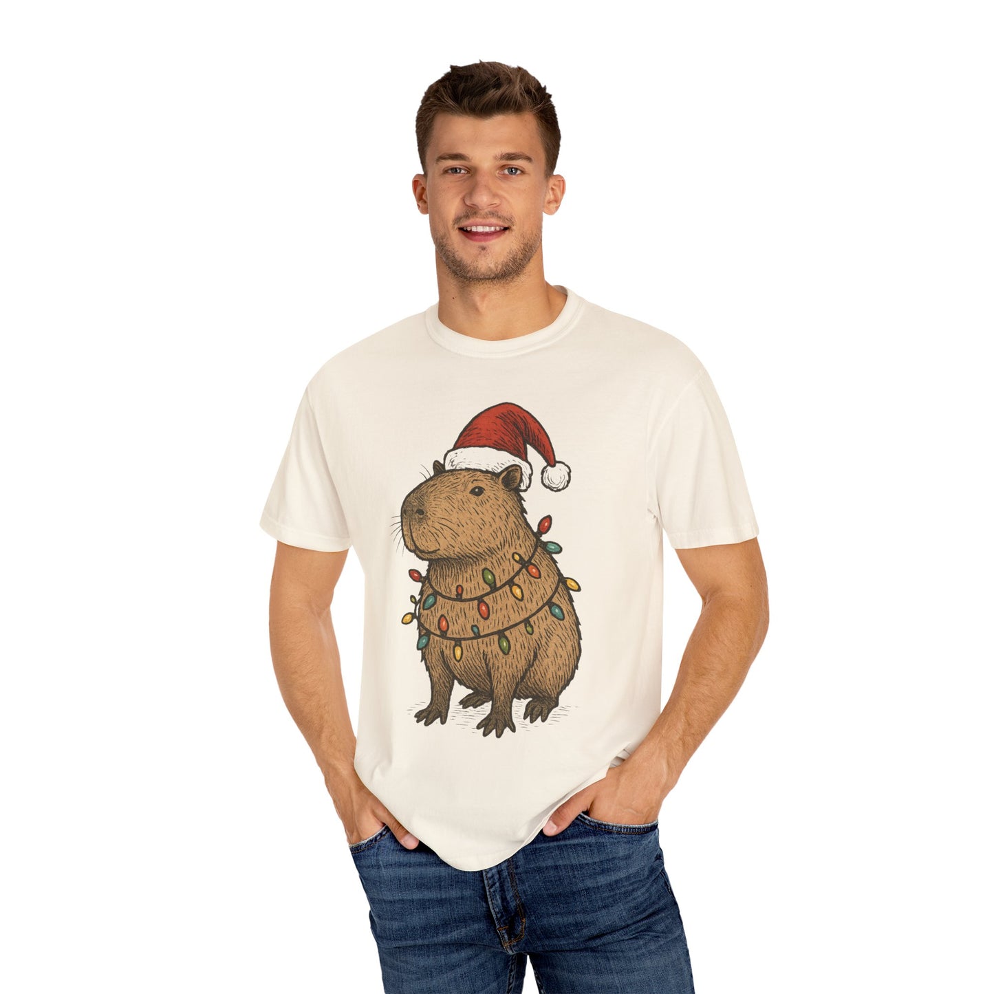 Christmas Capybara T-Shirt