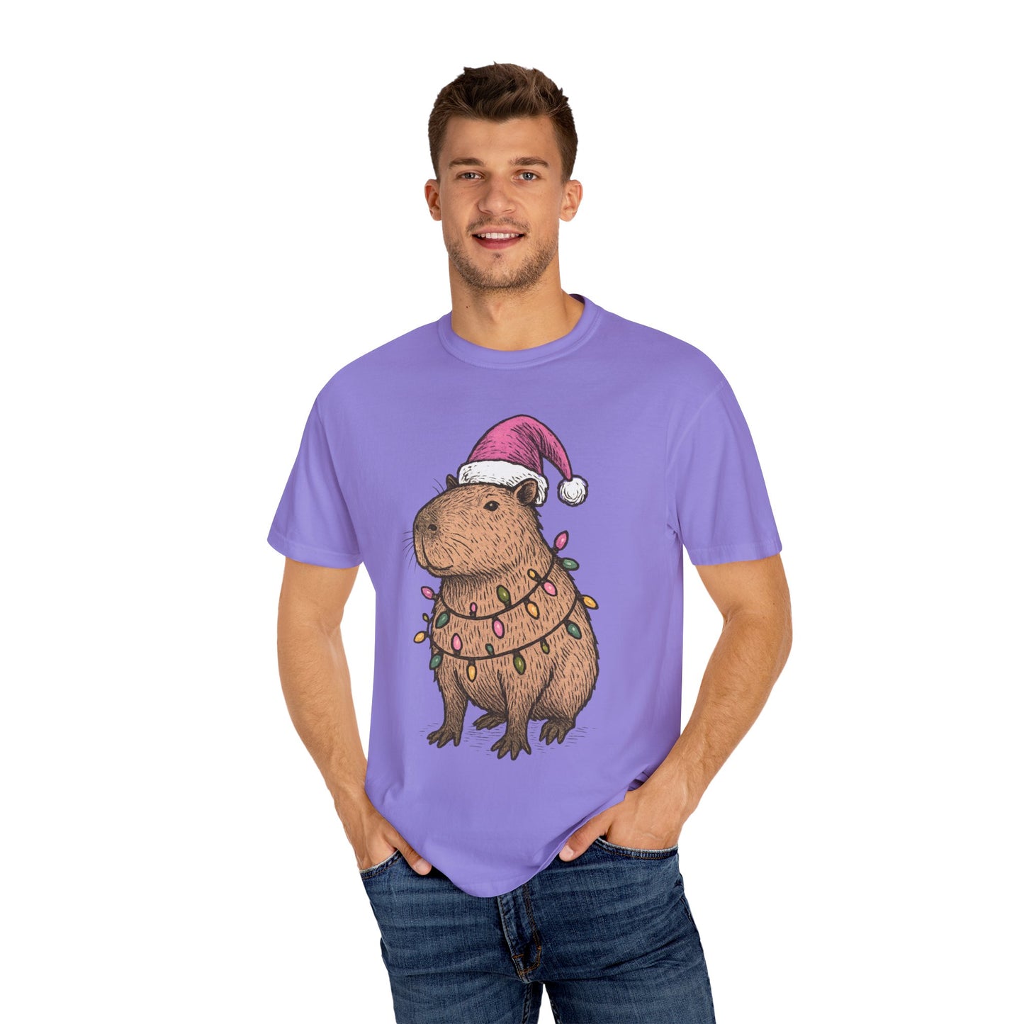 Christmas Capybara T-Shirt