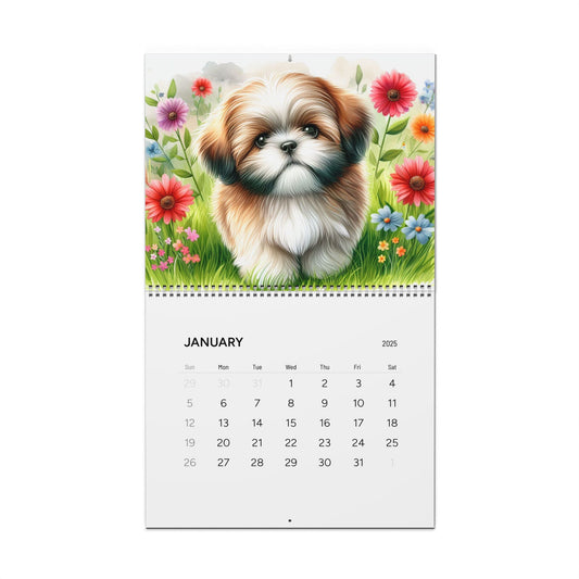 Shih Tzu Calendar 2025