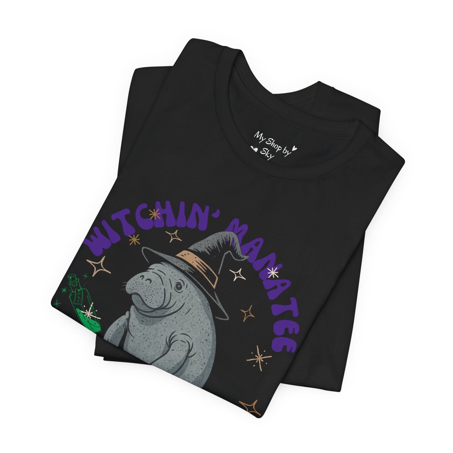 Manatee Witch Tee