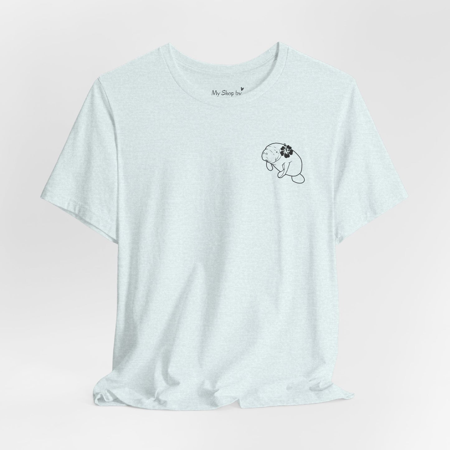 Manatee Hibiscus Small Print