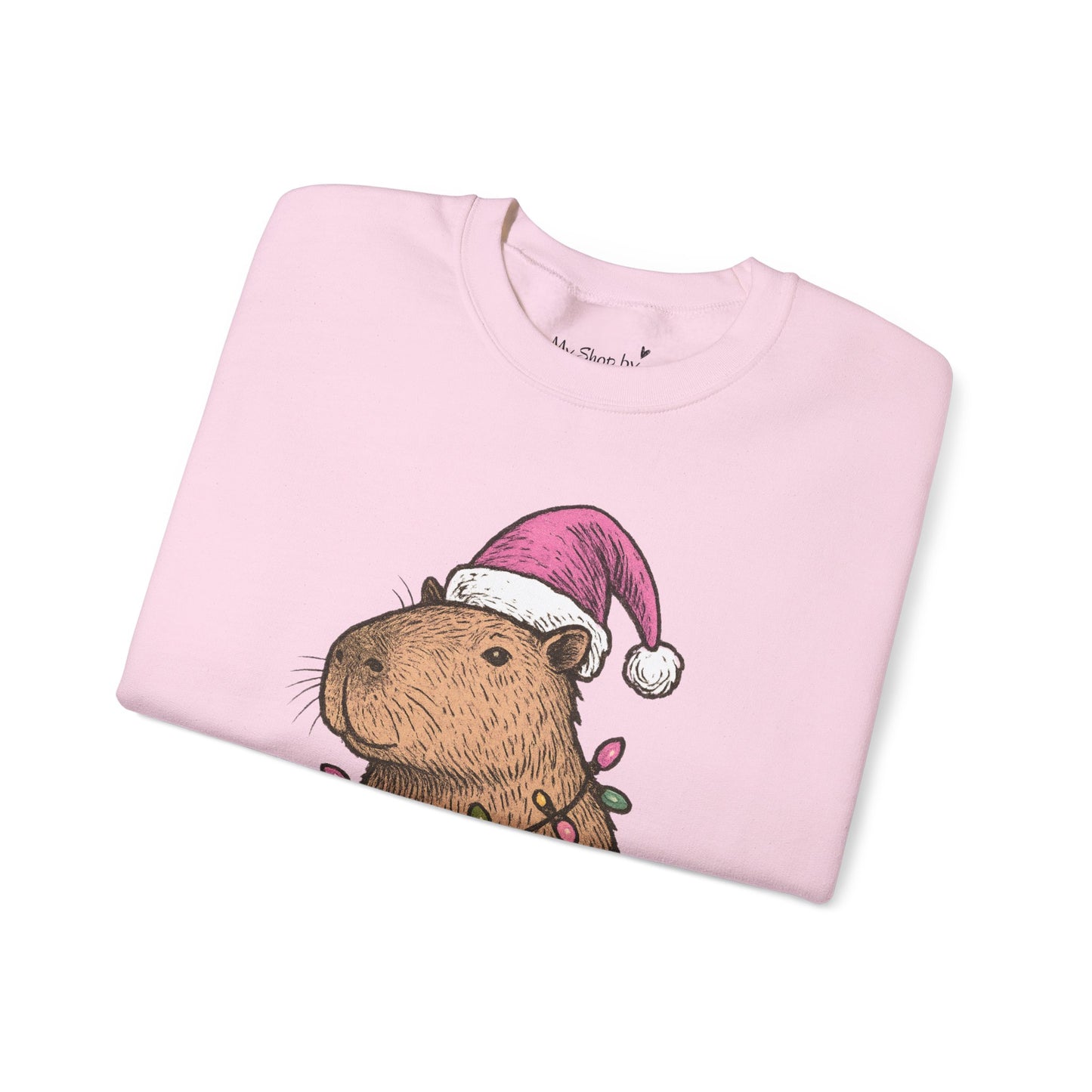 Christmas Capybara Sweatshirt - Unisex Sweatshirt