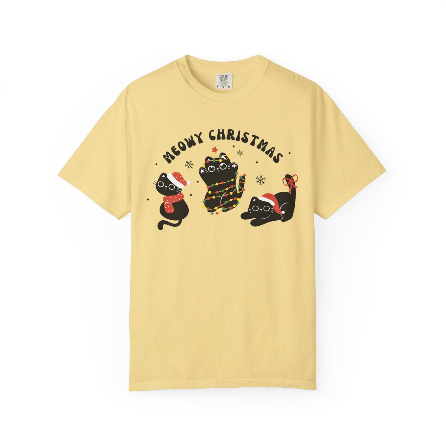Meowy Christmas T-shirt