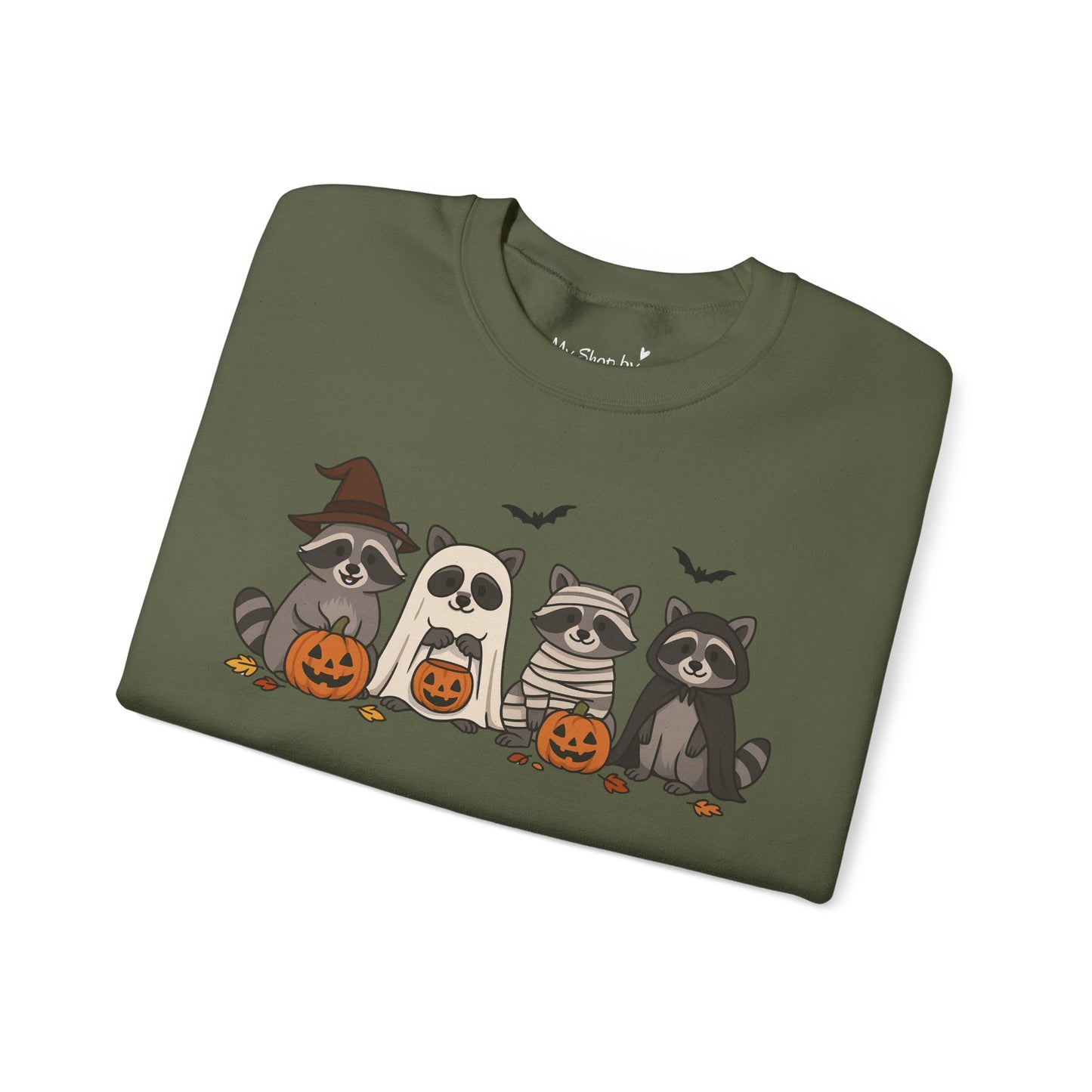 Halloween Raccoon Sweatshirt