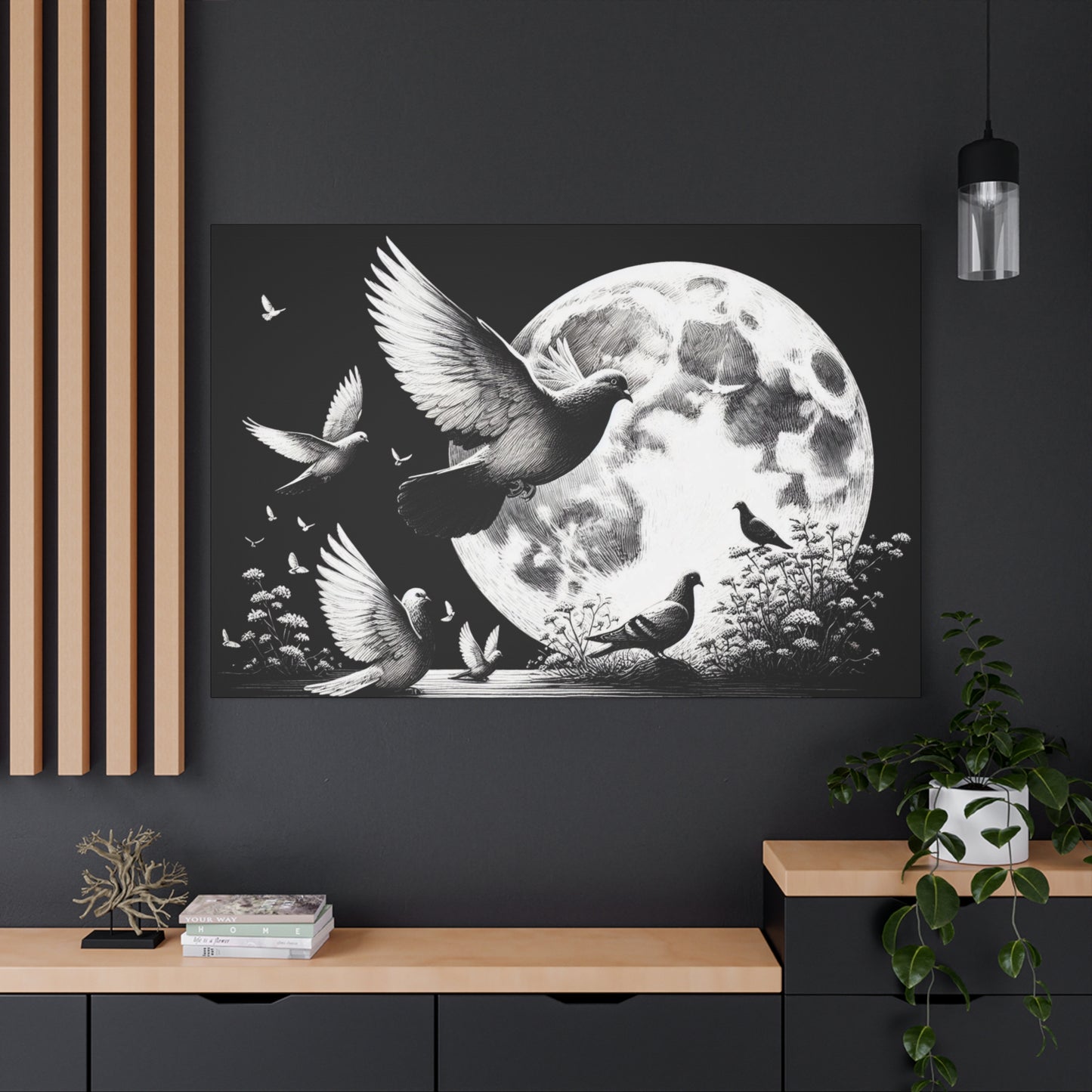 Canvas Print Pigeon
