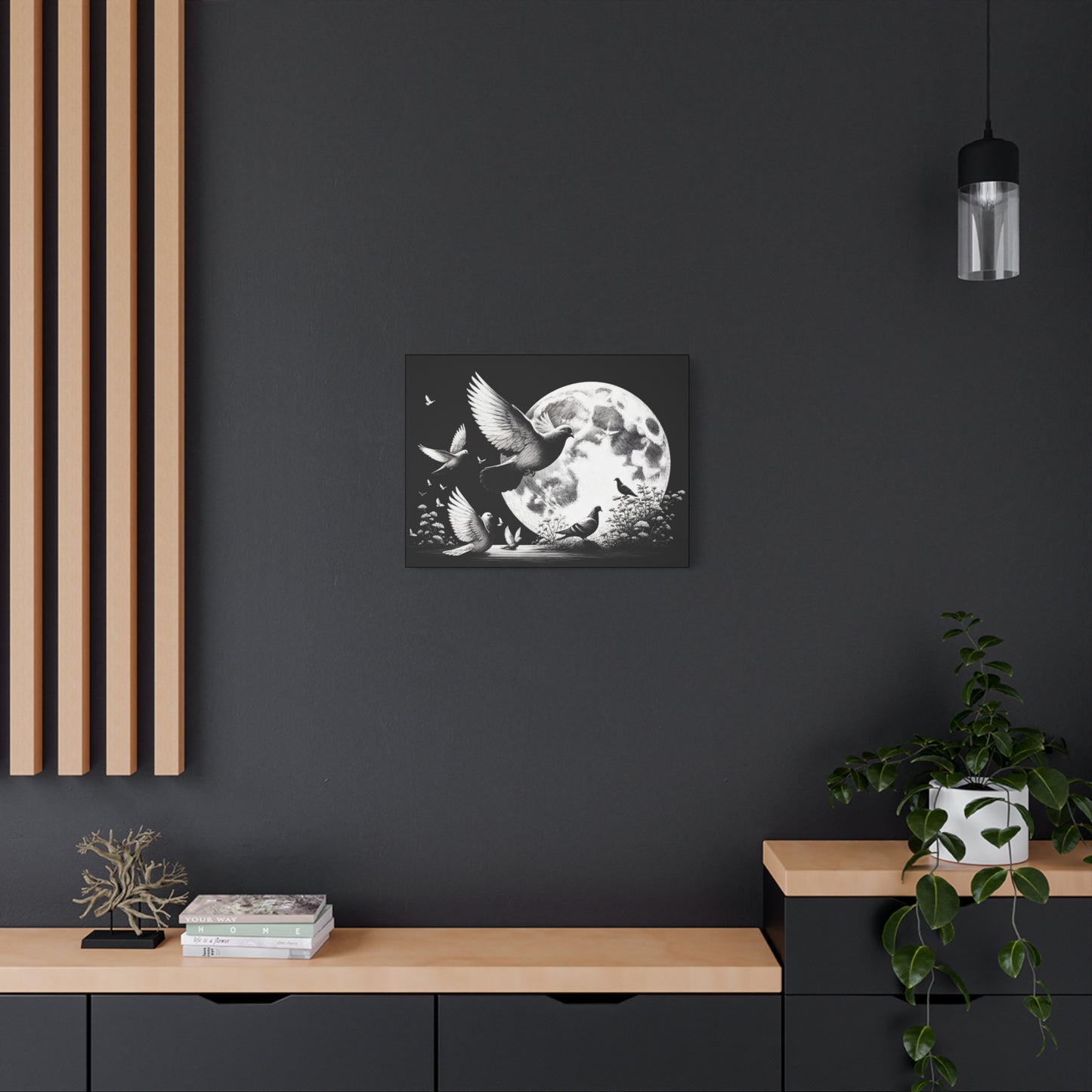 Canvas Print Pigeon