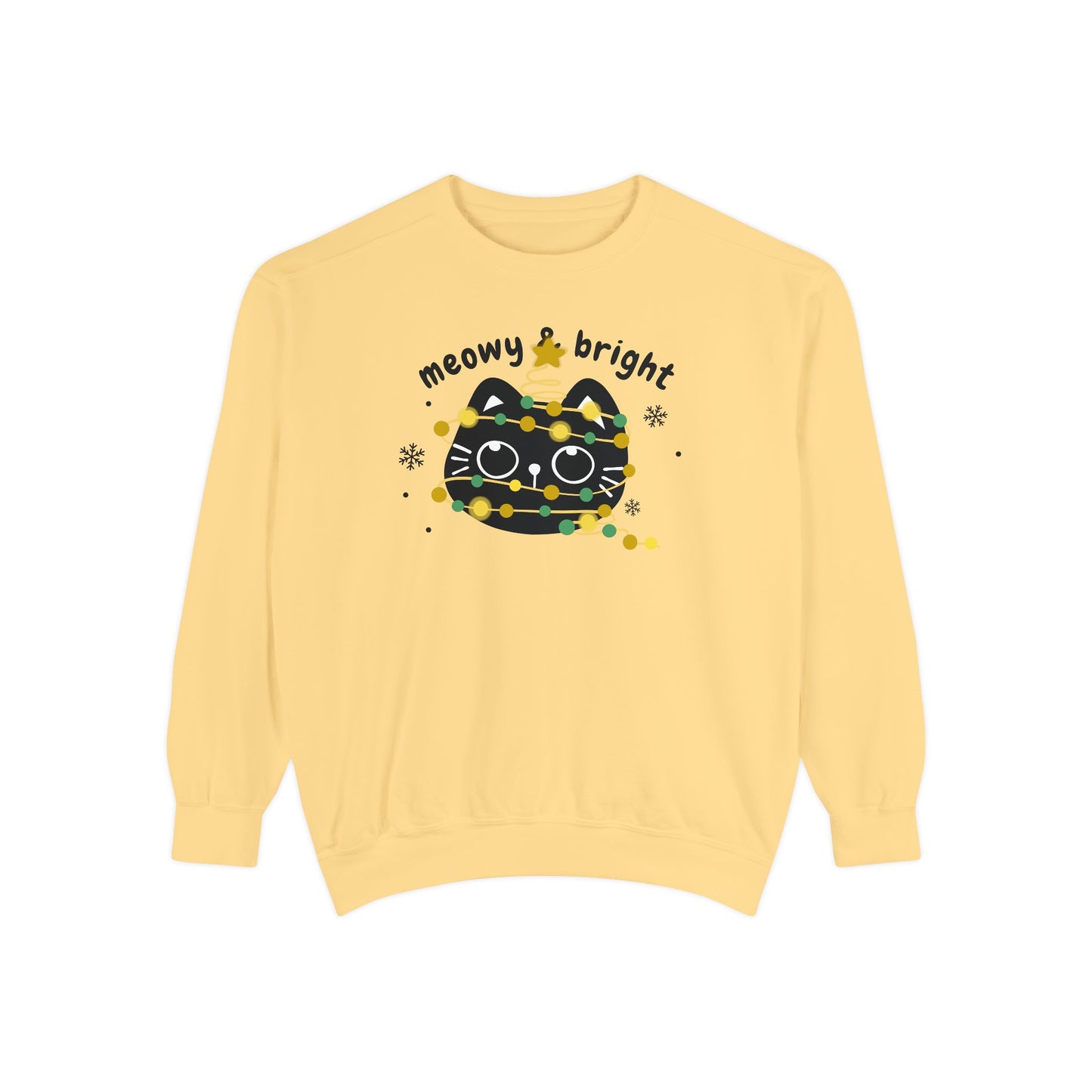 Meowy and Bright Sweatshirt - Unisex