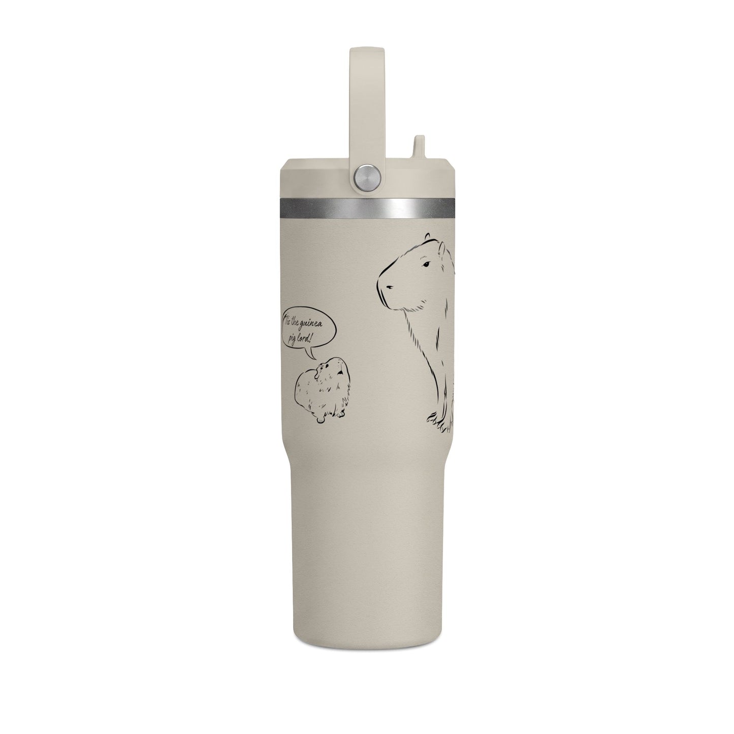 Guinea Pig Capybara Tumbler 32oz