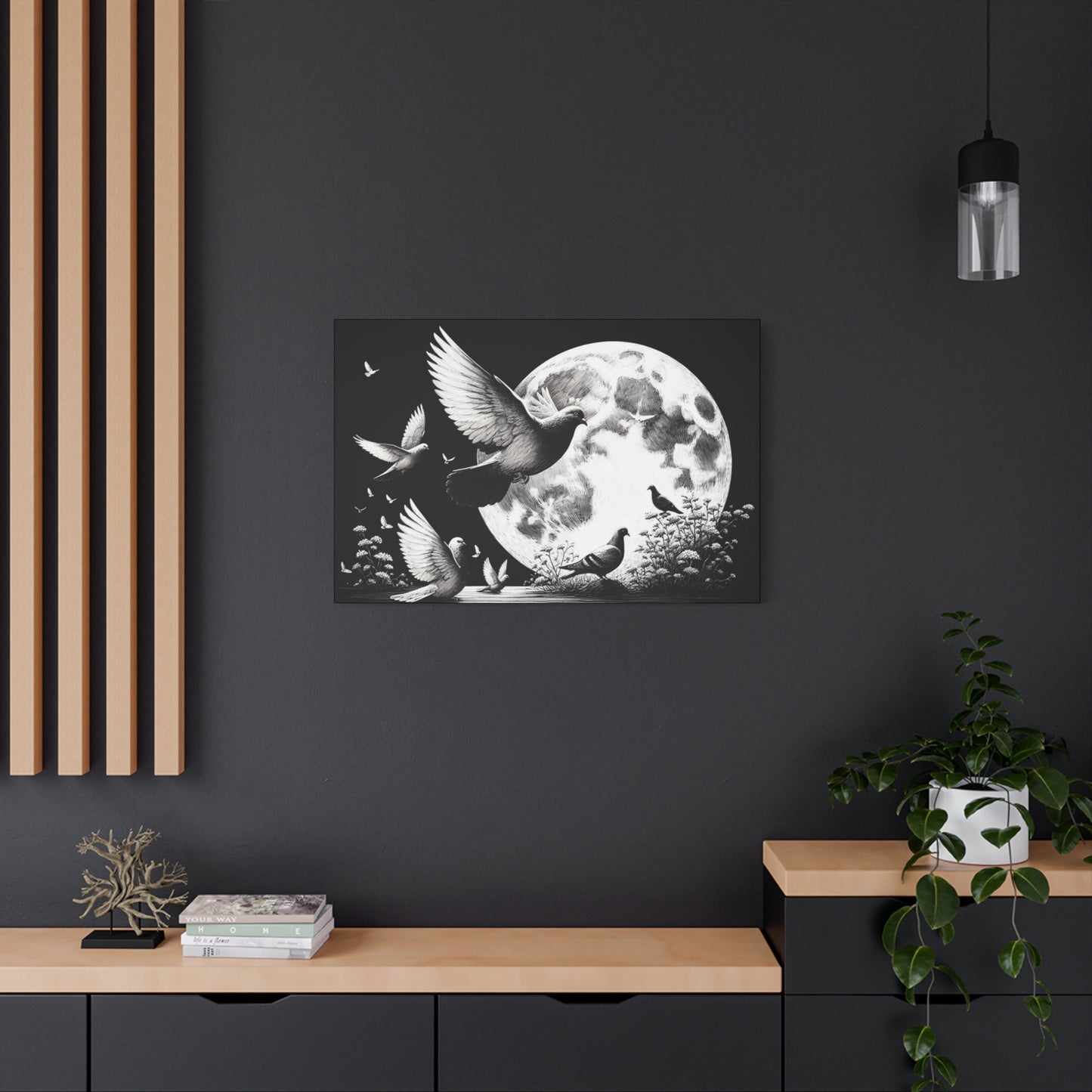 Canvas Print Pigeon