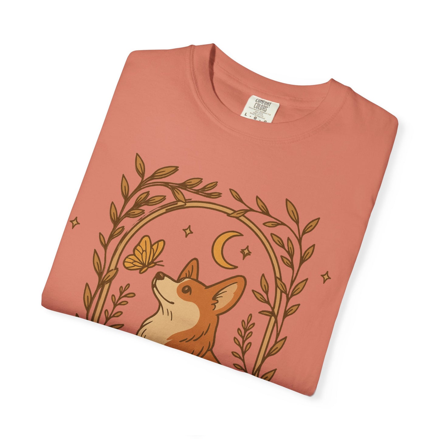 Corgi Unisex T-Shirt - 'The Loyal One' Tarot Card Design