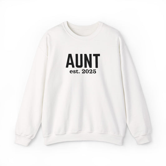 Custom Aunt Crewneck Sweatshirt