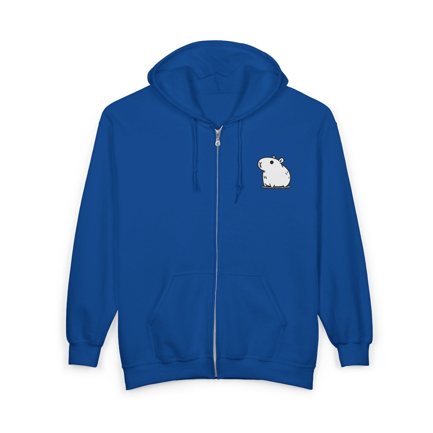 Capybara Zip Up Hoodie