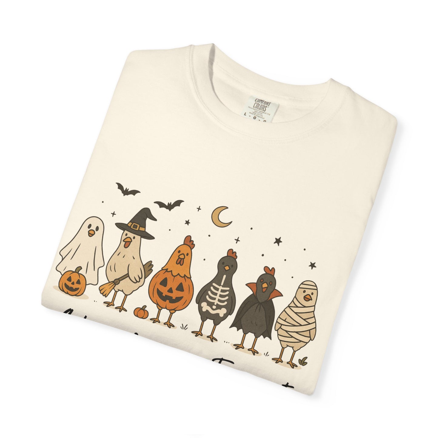Halloween Chicken 'Cluck-or-Treat' Tee