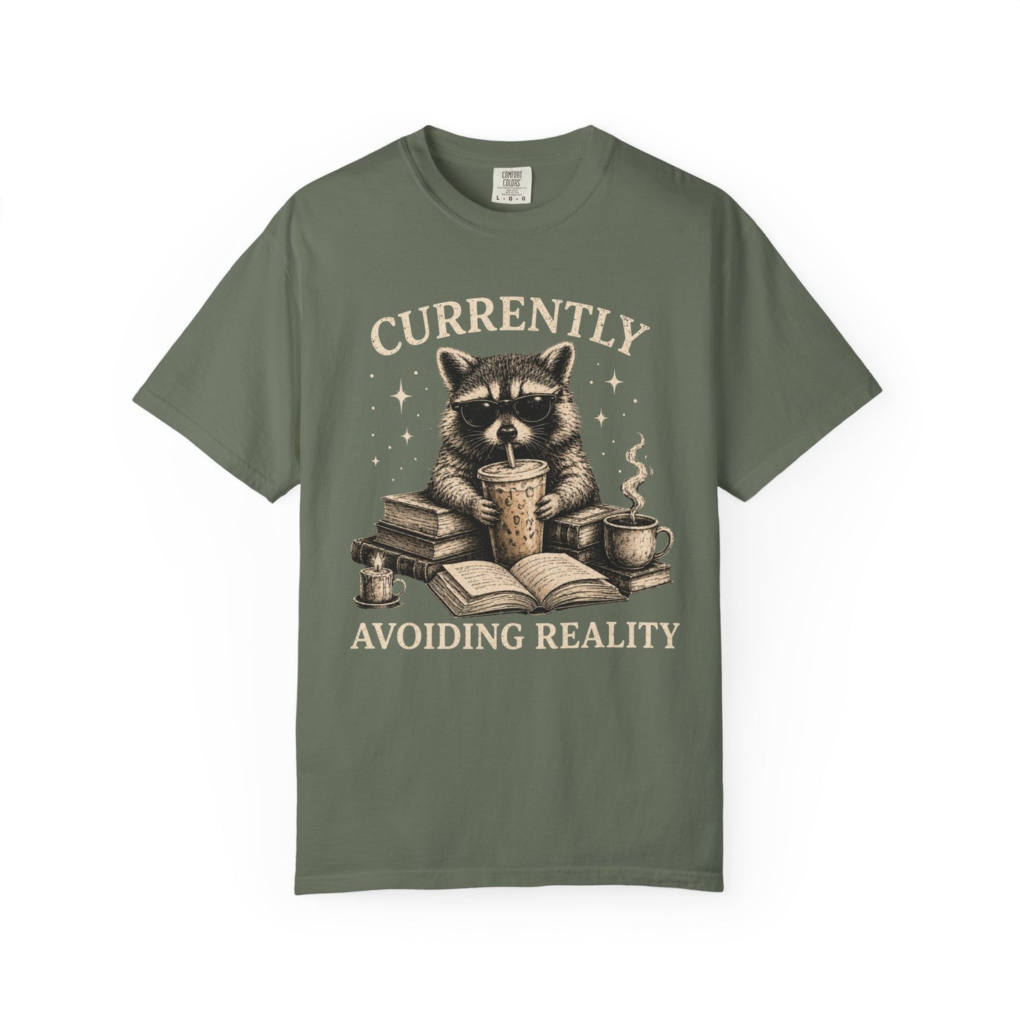 Bookish Raccoon Tee