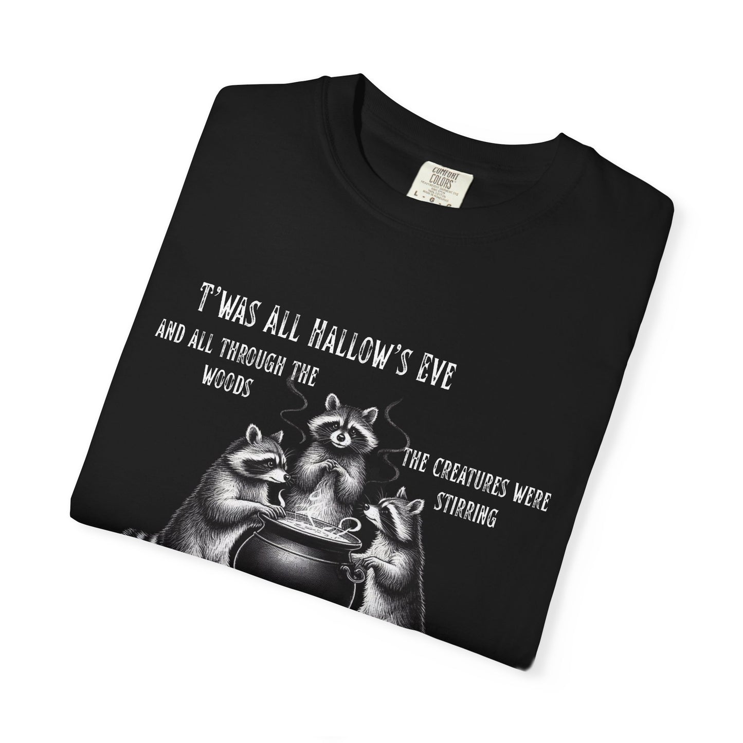 Raccoon Halloween Unisex T-shirt