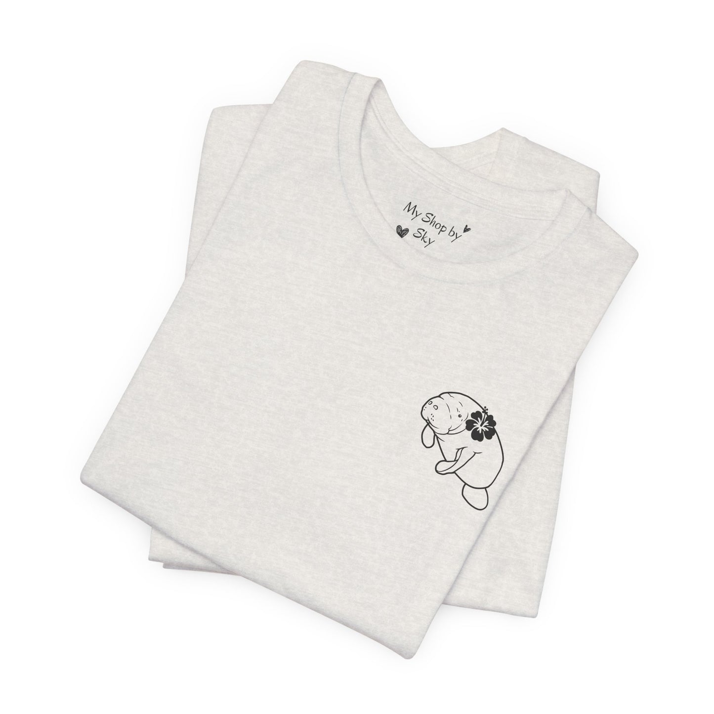 Manatee Hibiscus Small Print