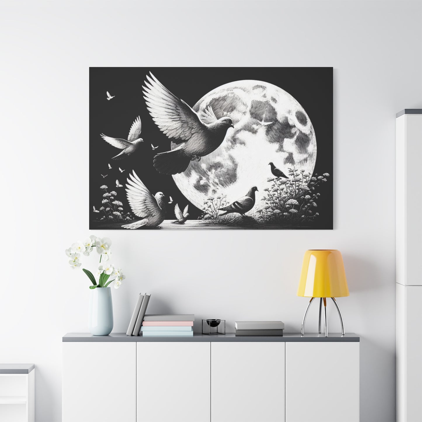 Canvas Print Pigeon