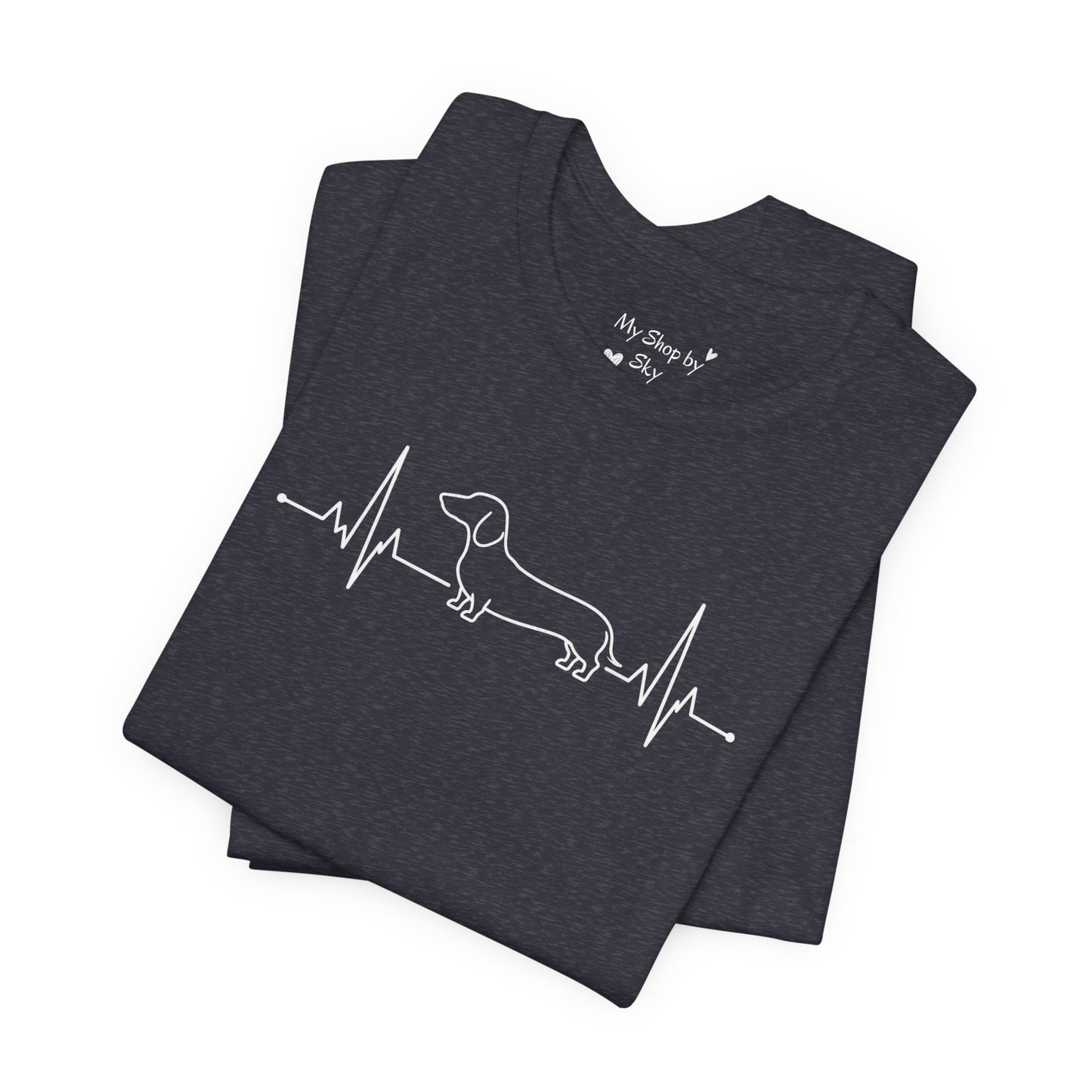 Dachshund Heartbeat Shirt