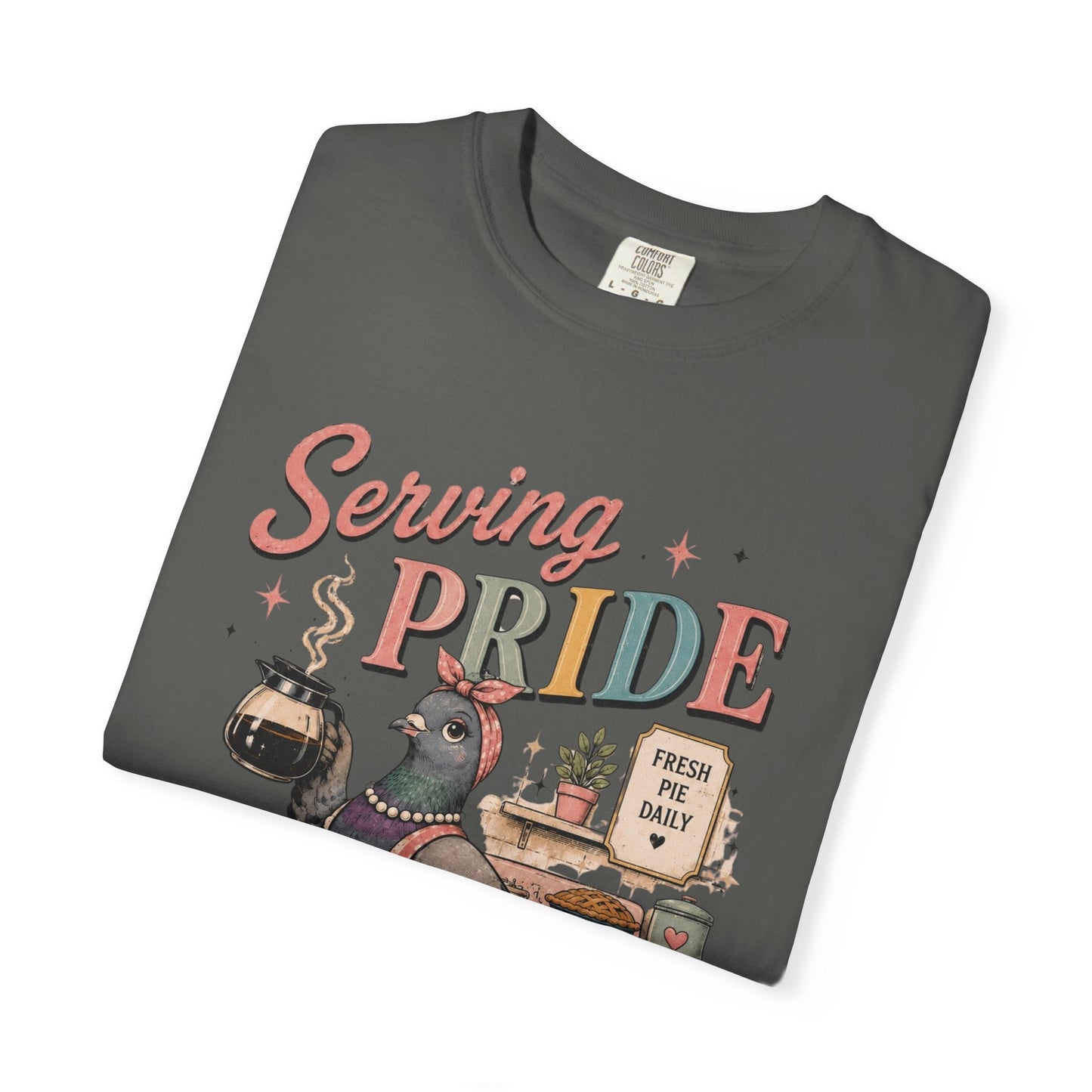 Vintage Housewife Pigeon Shirt