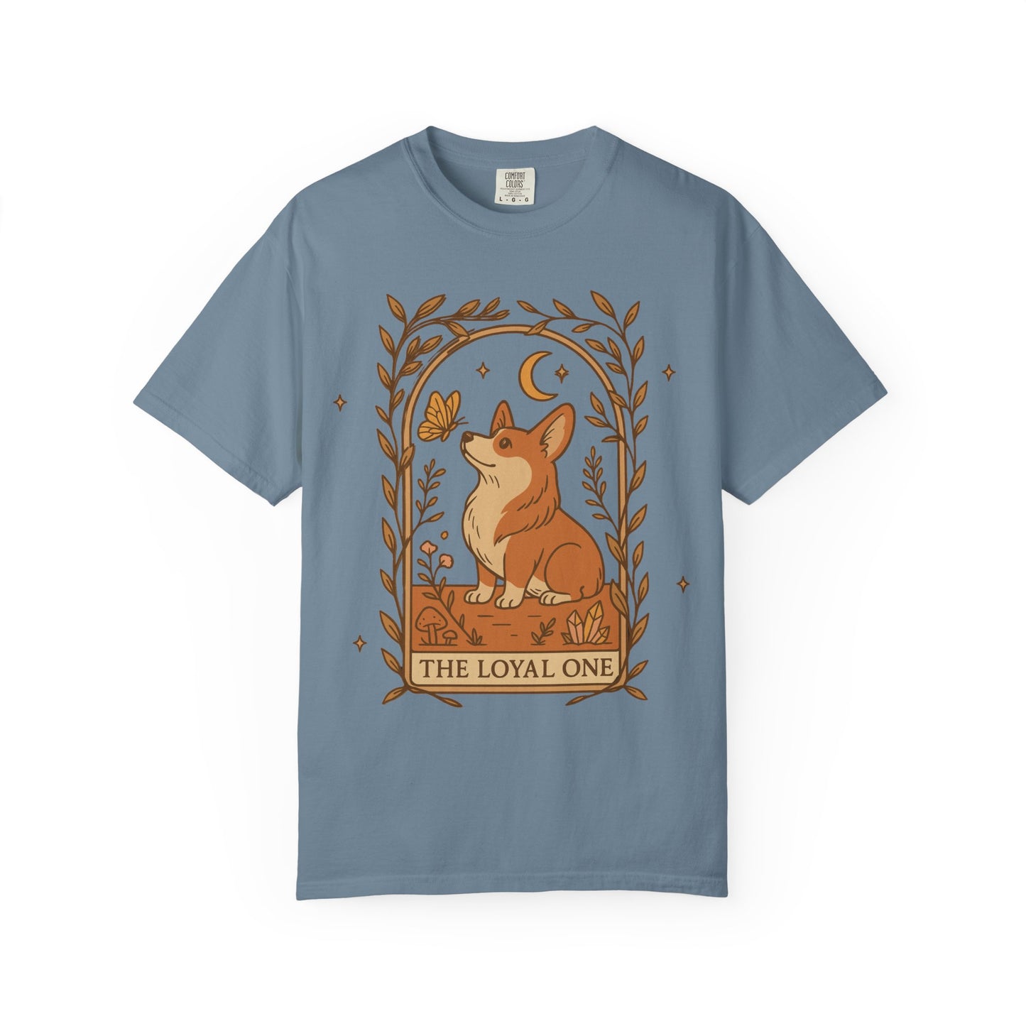Corgi Unisex T-Shirt - 'The Loyal One' Tarot Card Design