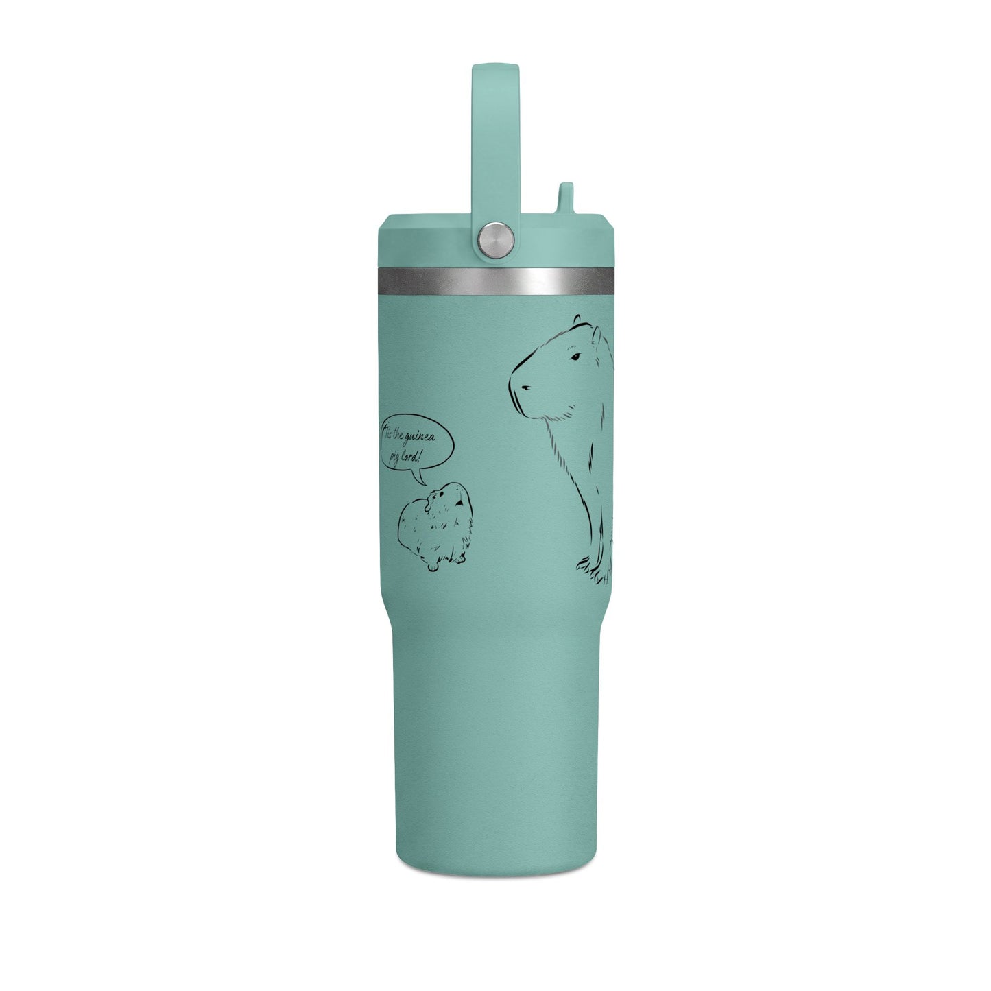 Guinea Pig Capybara Tumbler 32oz