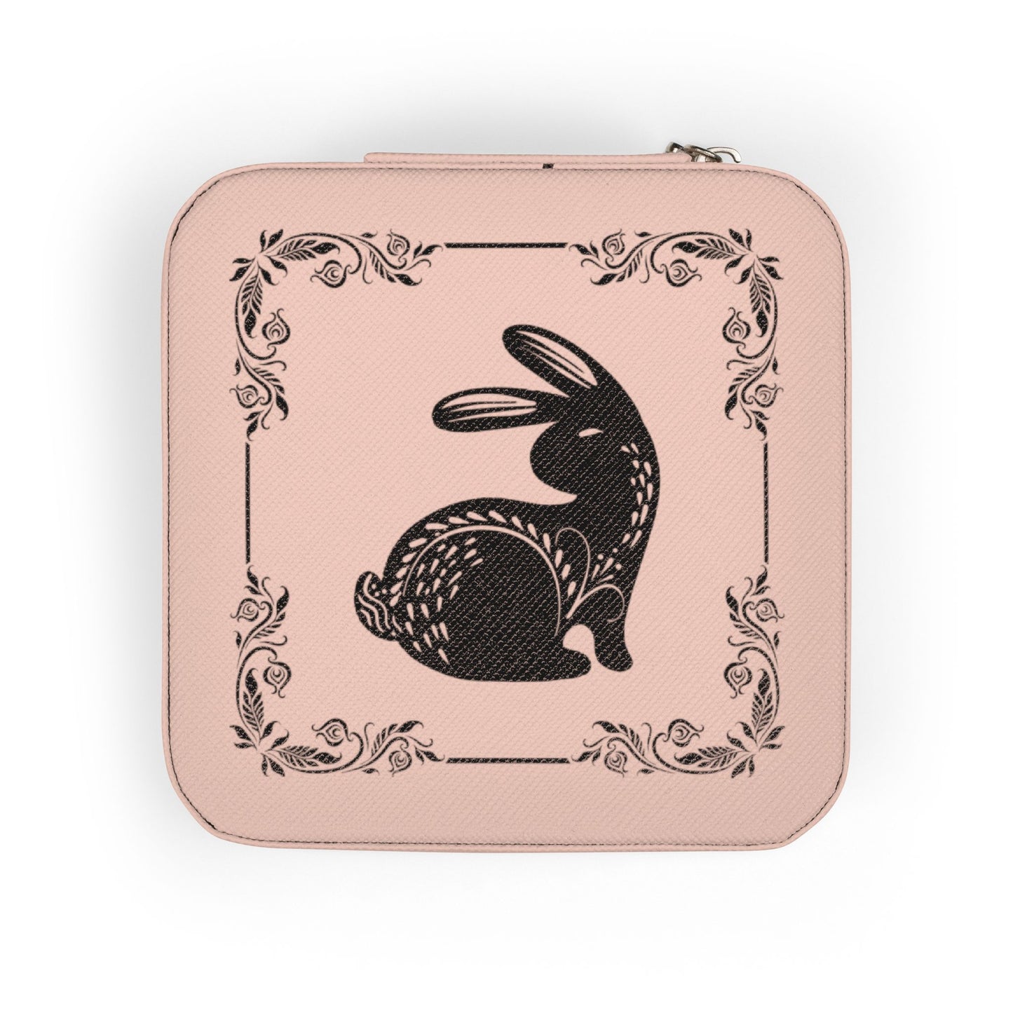 Travel Jewelry Case - Bunny Design