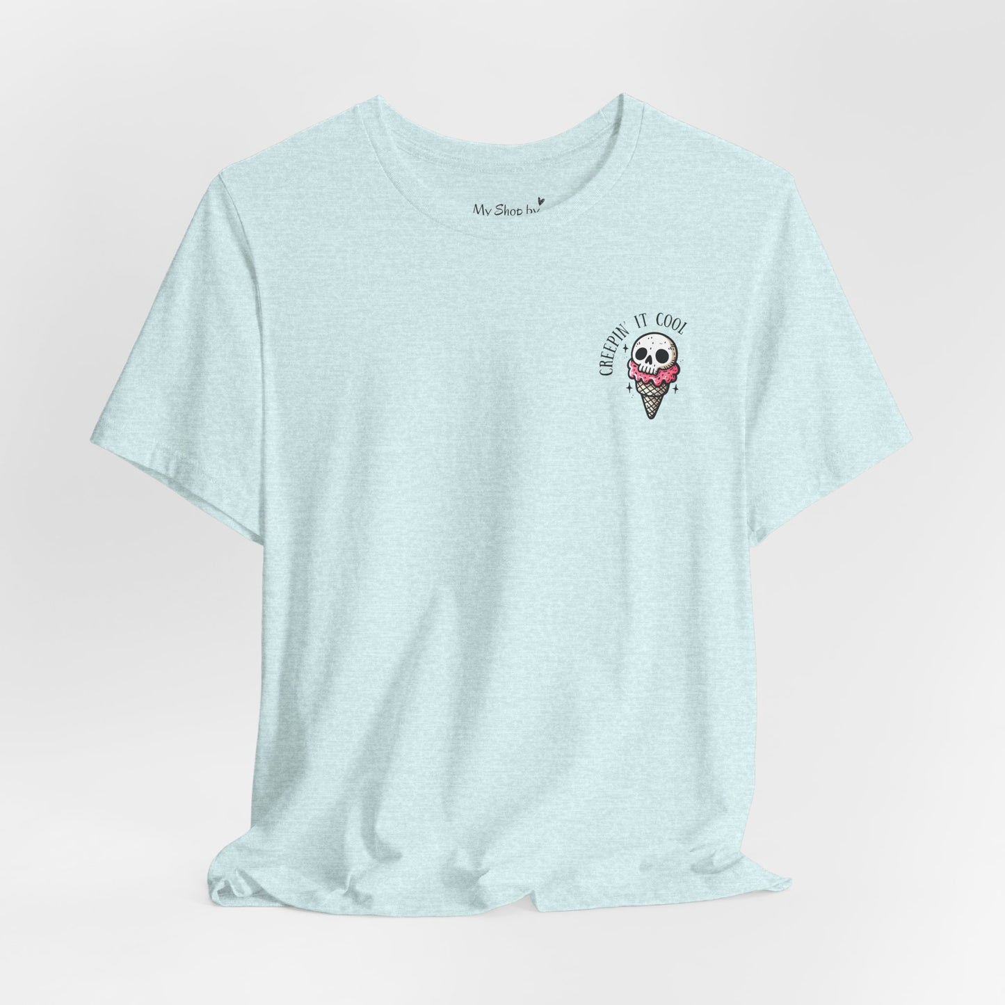Creepin' It Cool Ice Cream Skull Tee