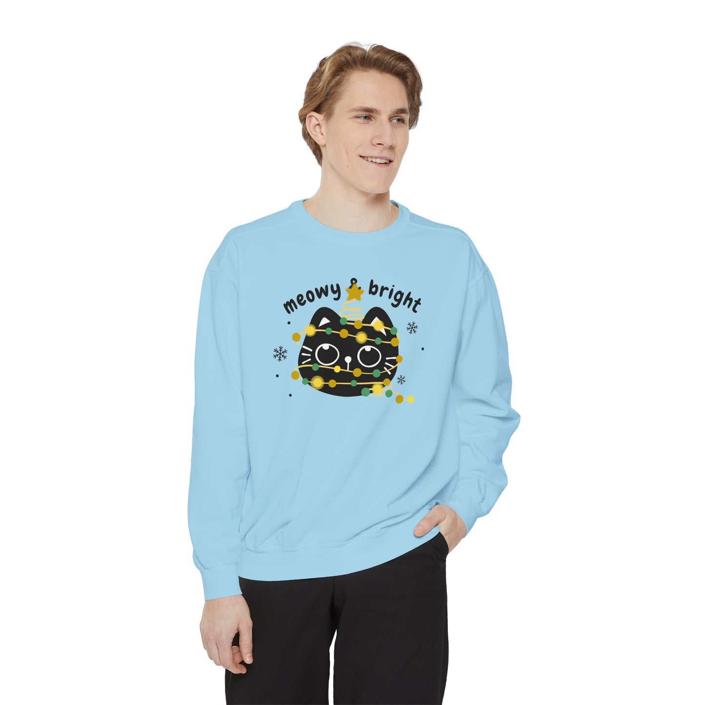 Meowy and Bright Sweatshirt - Unisex