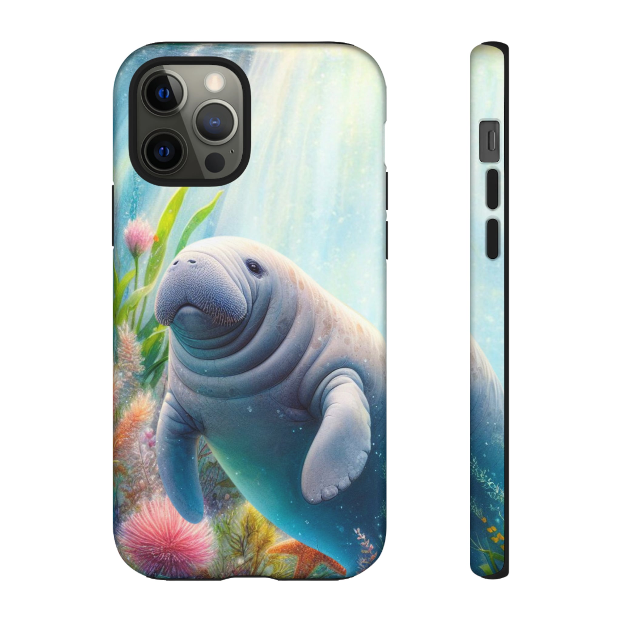 Manatee phone case protective My Shop by Sky