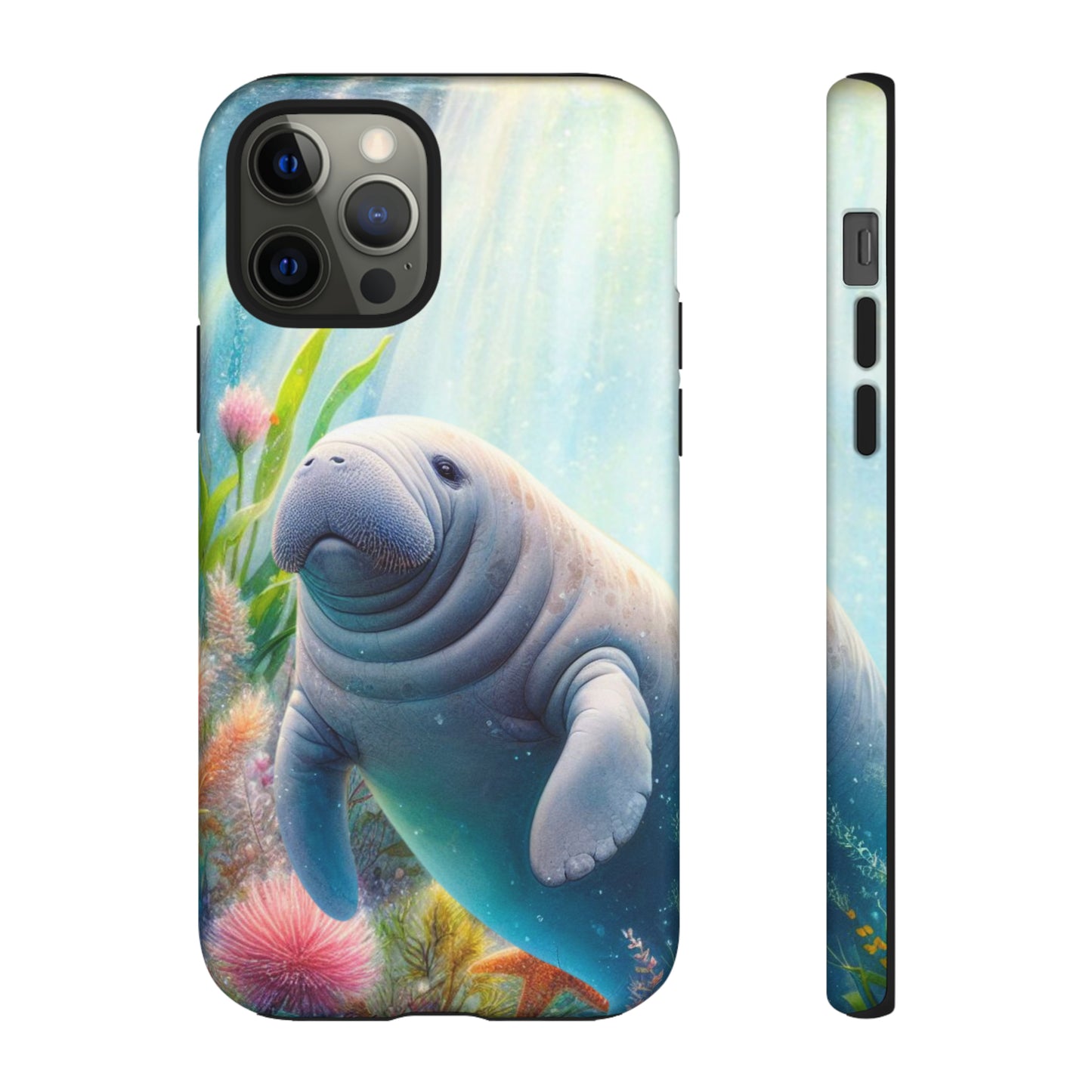 Manatee phone case protective