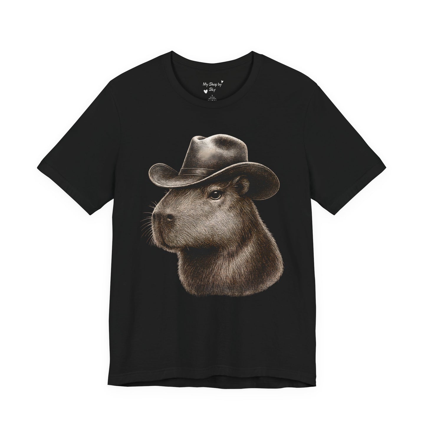 Cowboy Capybara Shirt Vintage