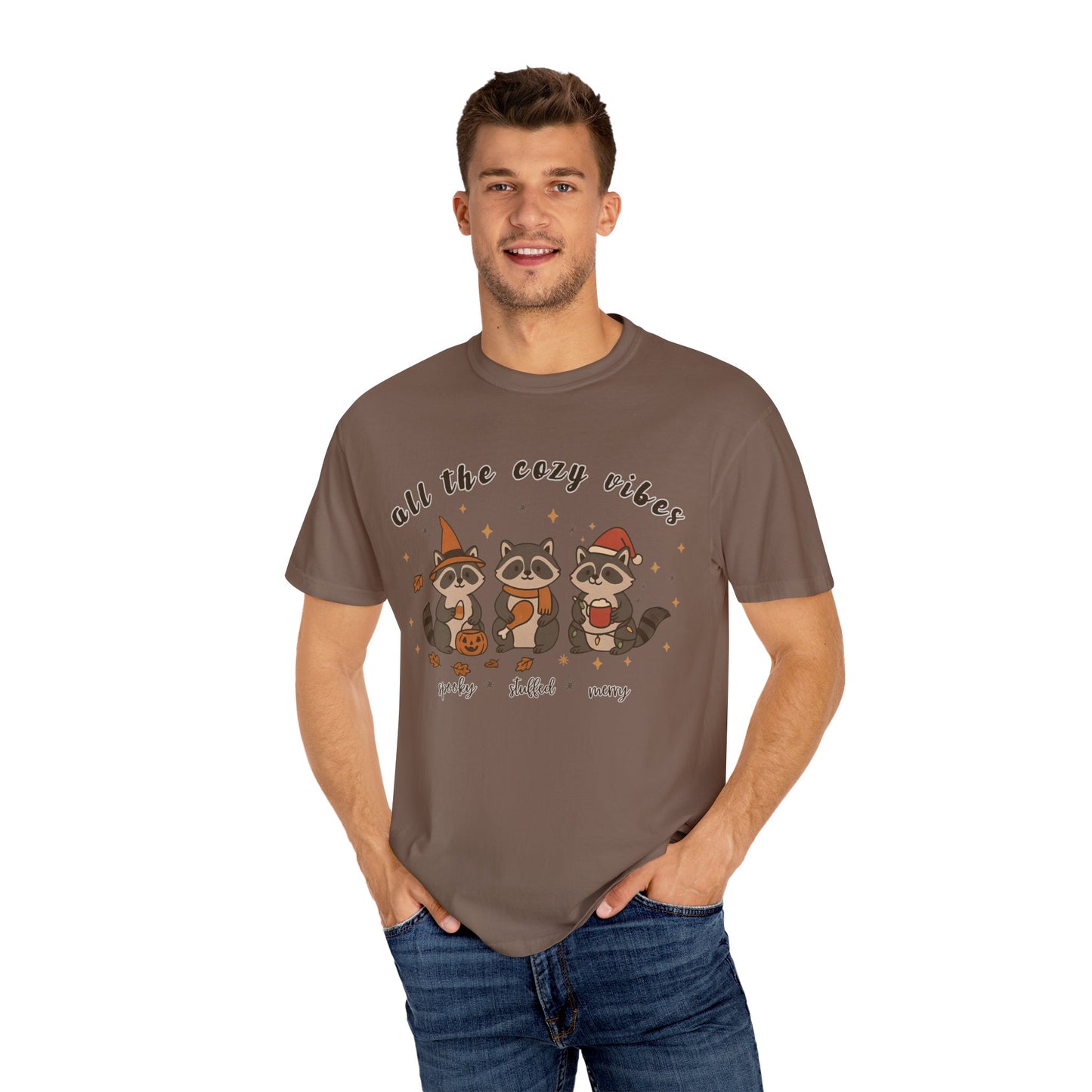 Seasonal Raccoon T-Shirt