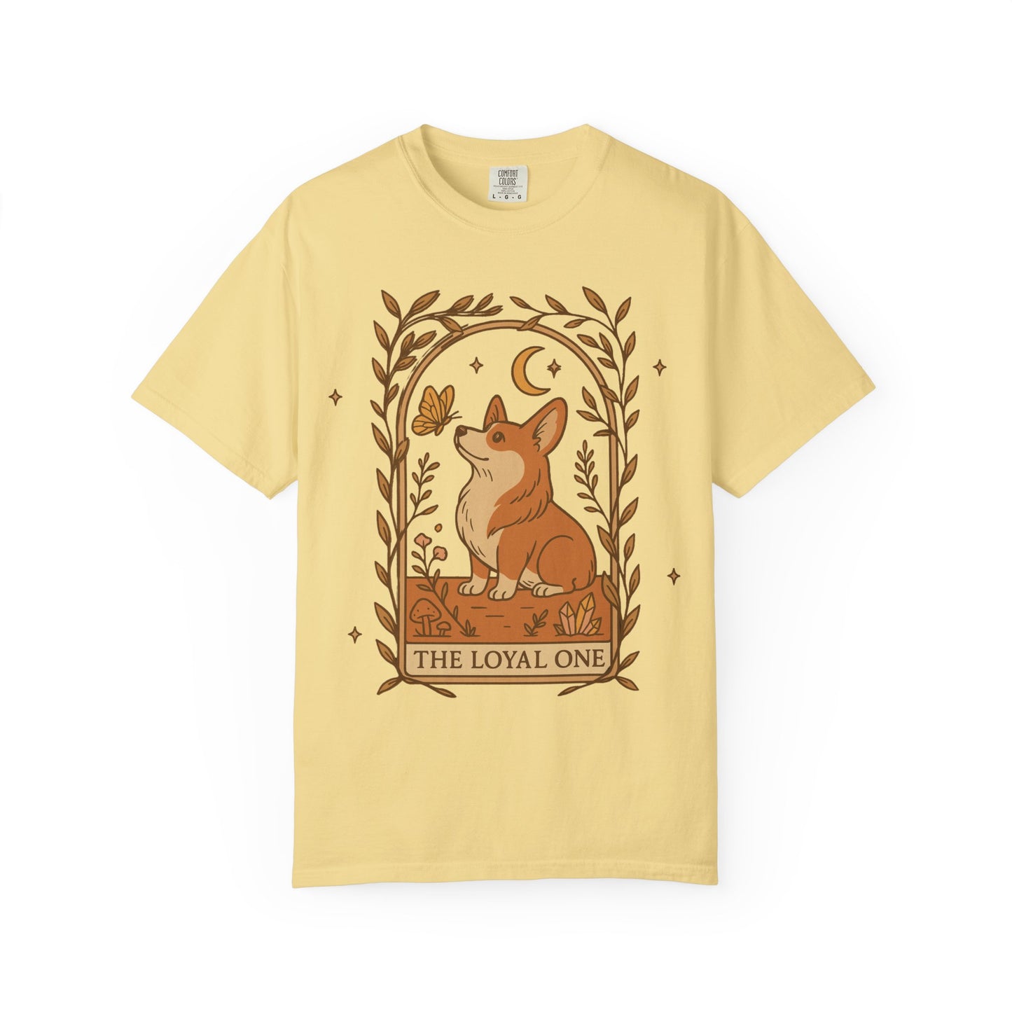 Corgi Unisex T-Shirt - 'The Loyal One' Tarot Card Design
