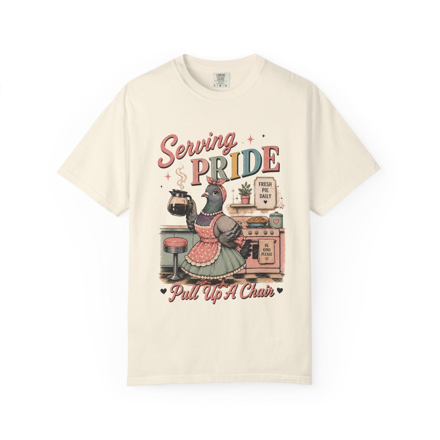 Vintage Housewife Pigeon Shirt
