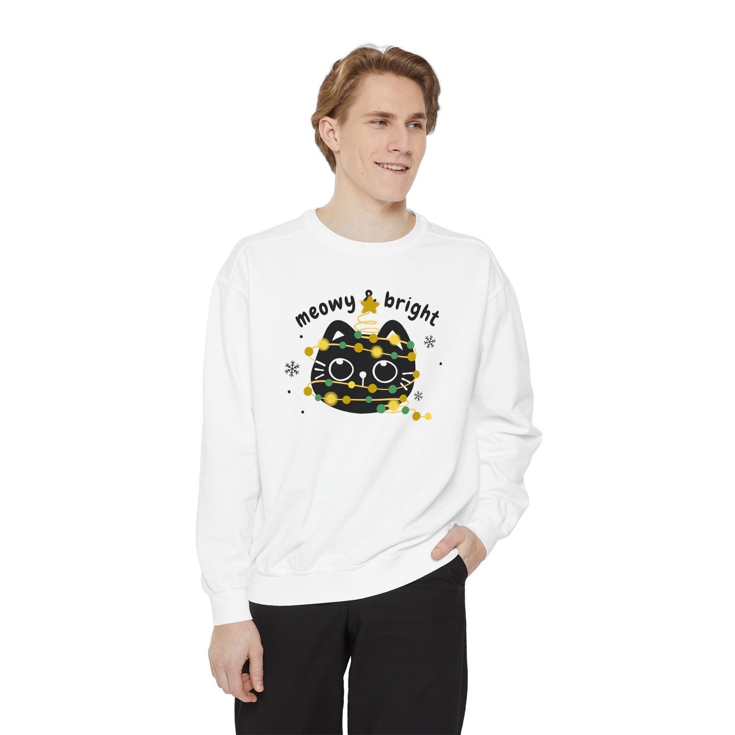 Meowy and Bright Sweatshirt - Unisex