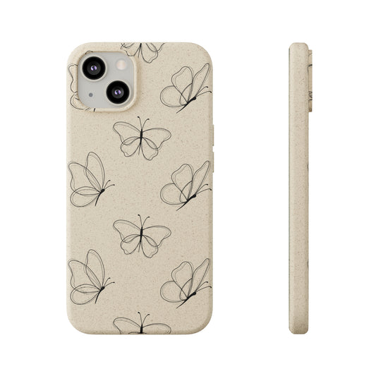 Biodegradable Butterfly Phone Case