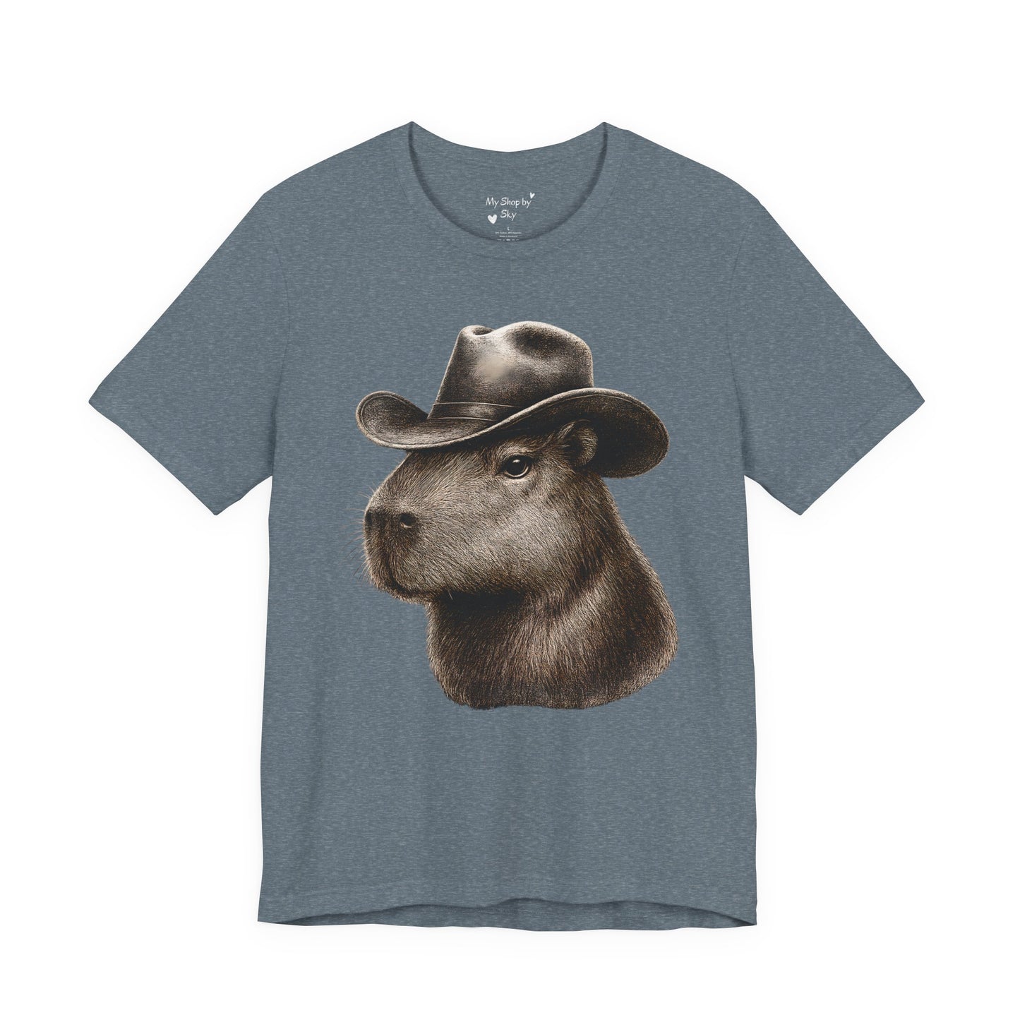Cowboy Capybara Shirt Vintage