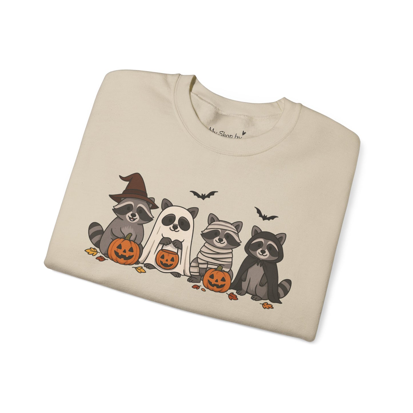 Halloween Raccoon Sweatshirt