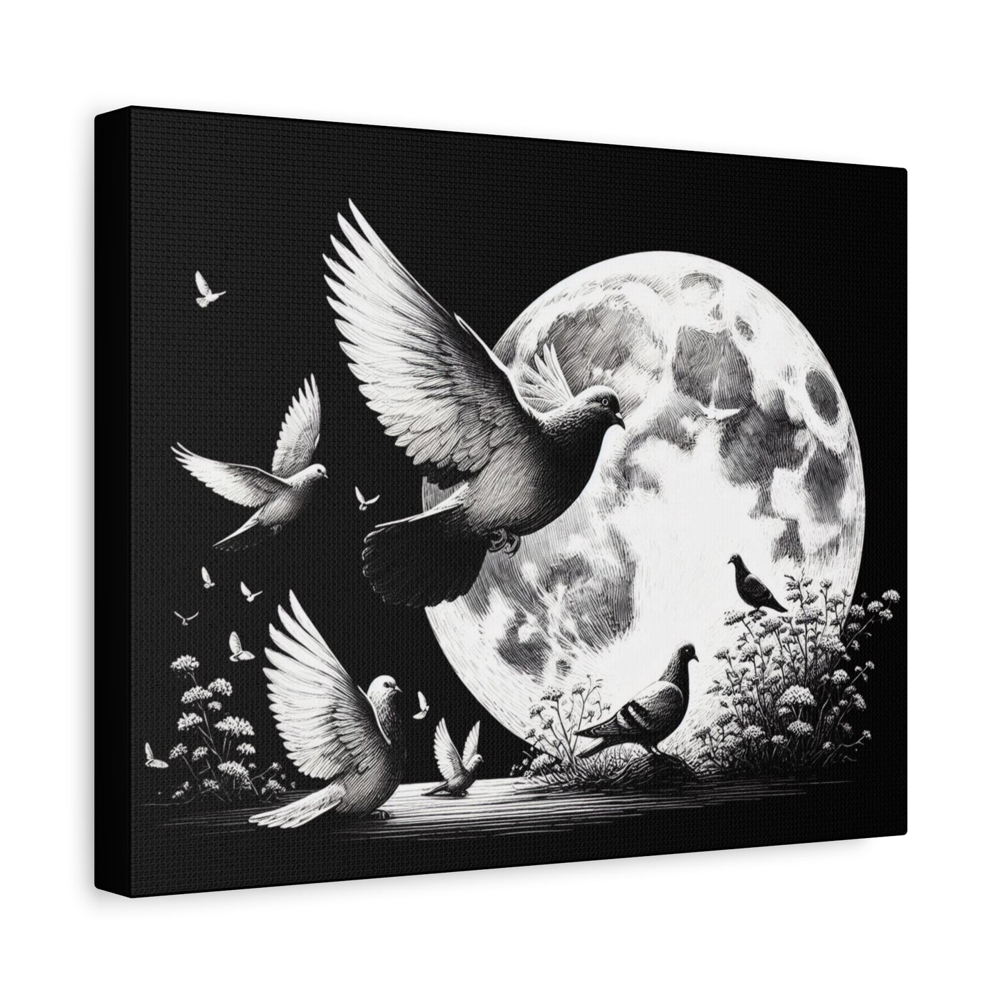 Canvas Print Pigeon