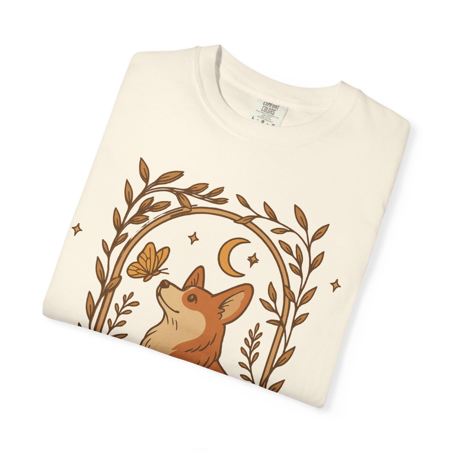 Corgi Unisex T-Shirt - 'The Loyal One' Tarot Card Design