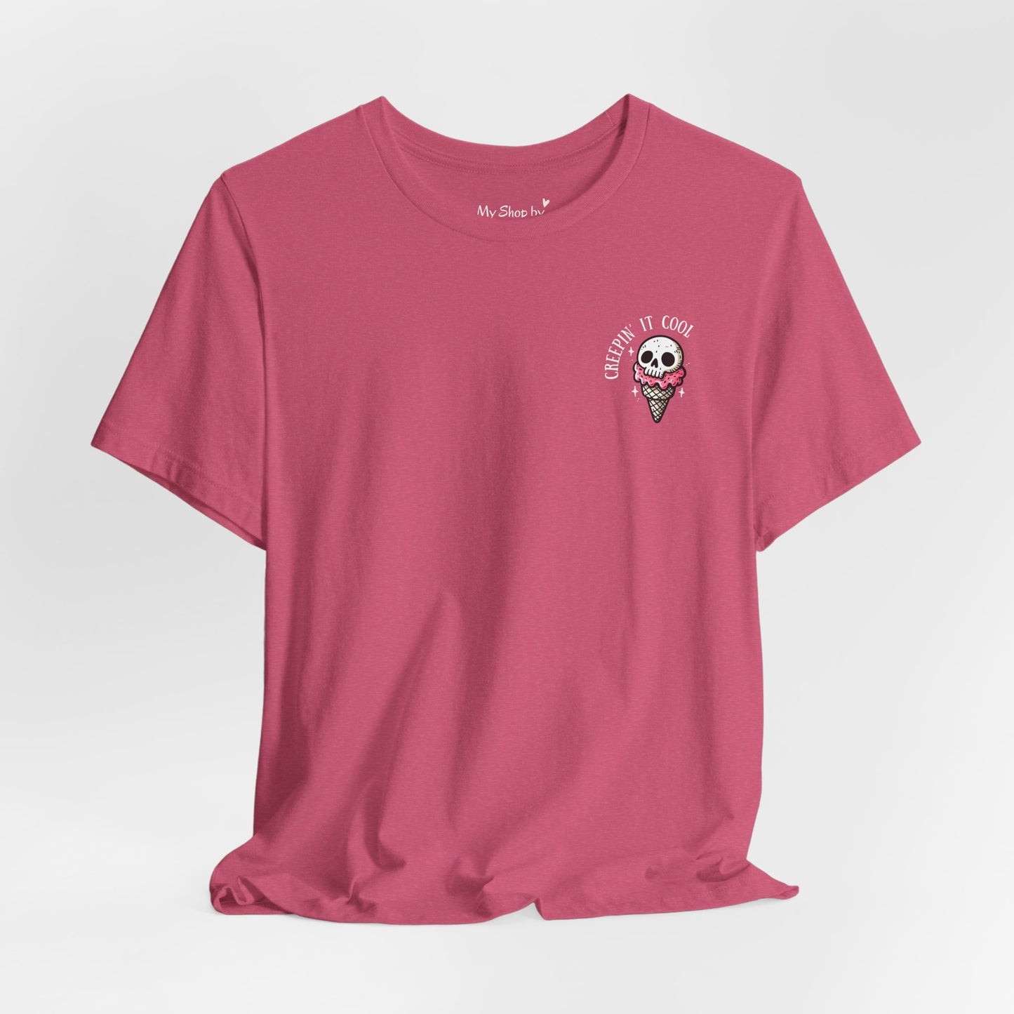 Creepin' It Cool Ice Cream Skull Tee
