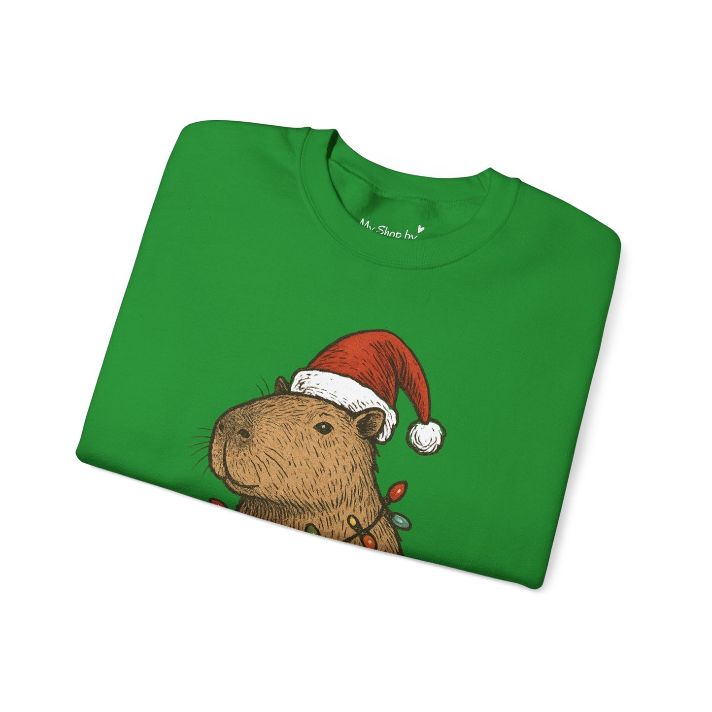 Christmas Capybara Sweatshirt - Unisex Sweatshirt