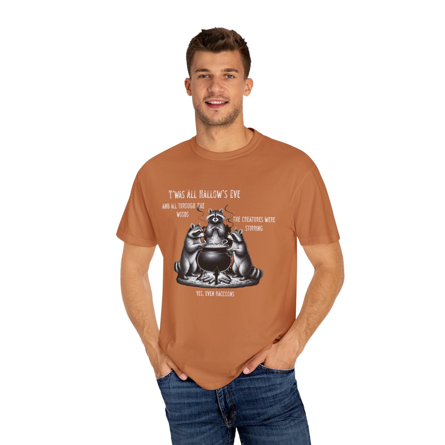 Raccoon Halloween Unisex T-shirt