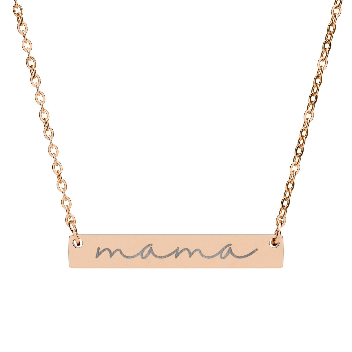 Engraved Mama Necklace