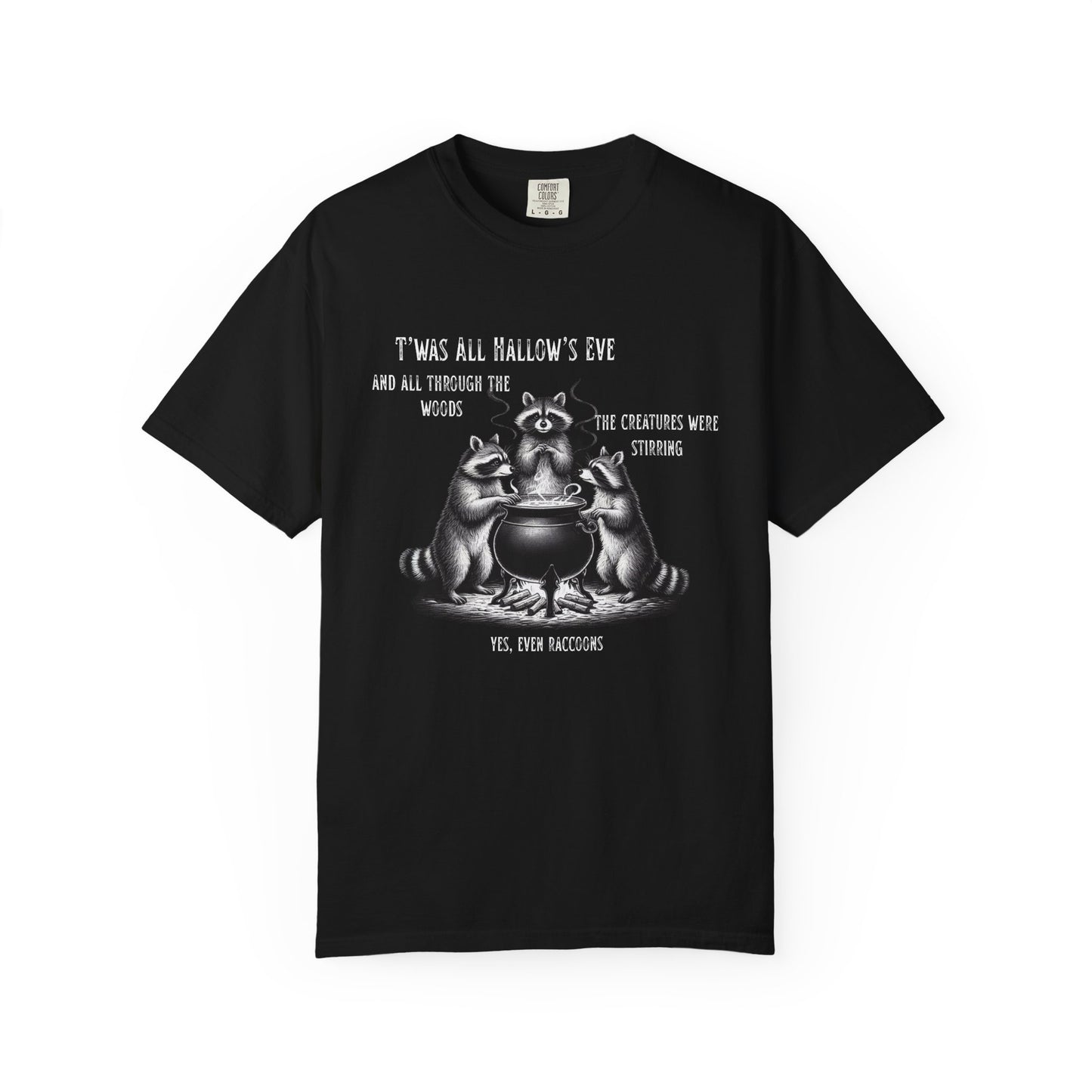Raccoon Halloween Unisex T-shirt