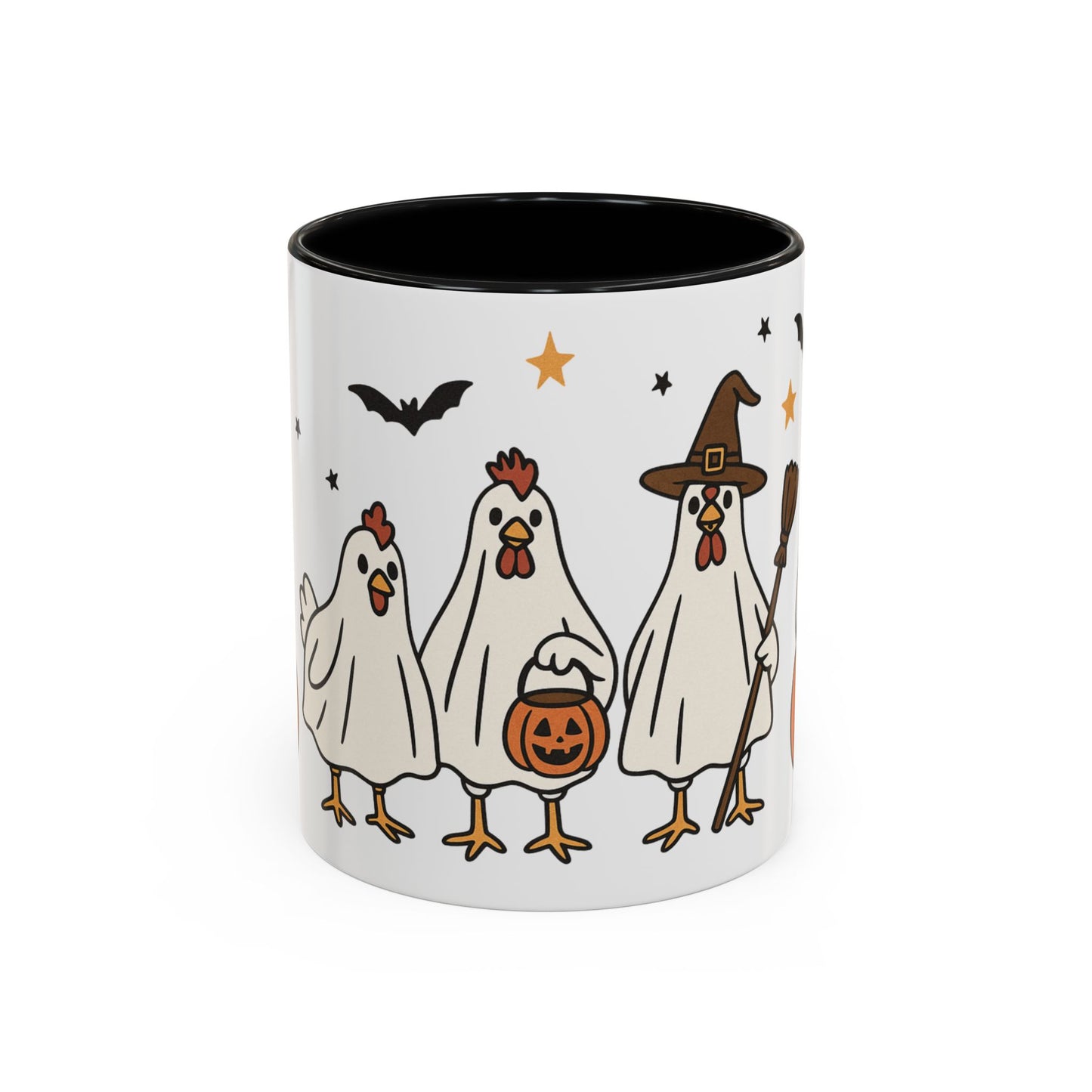 Ghost Chicken Coffee Mug (11, 15oz)
