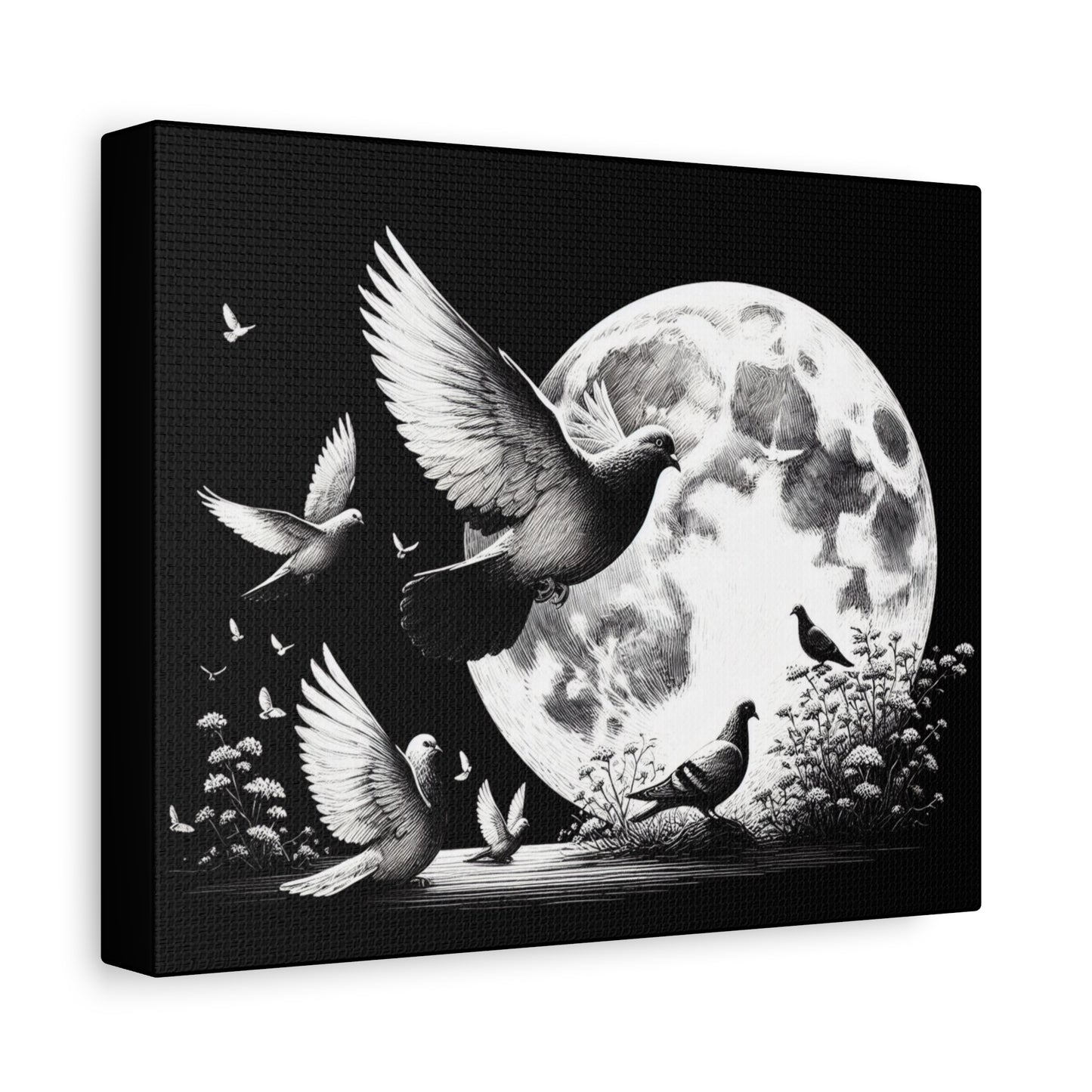 Canvas Print Pigeon