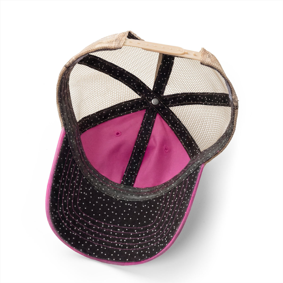 Women's Washed Mesh-Back Capybara Hat