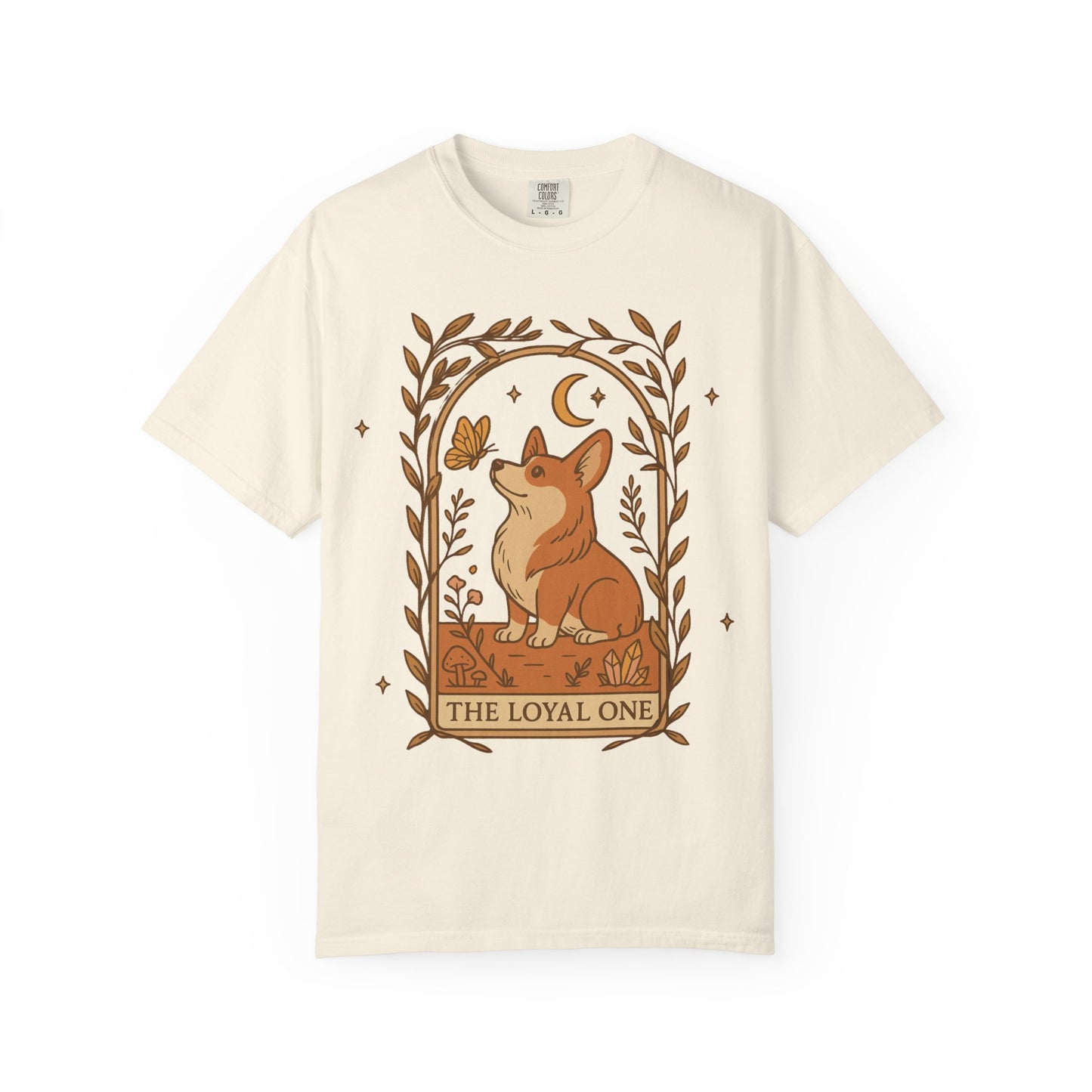 Corgi Unisex T-Shirt - 'The Loyal One' Tarot Card Design